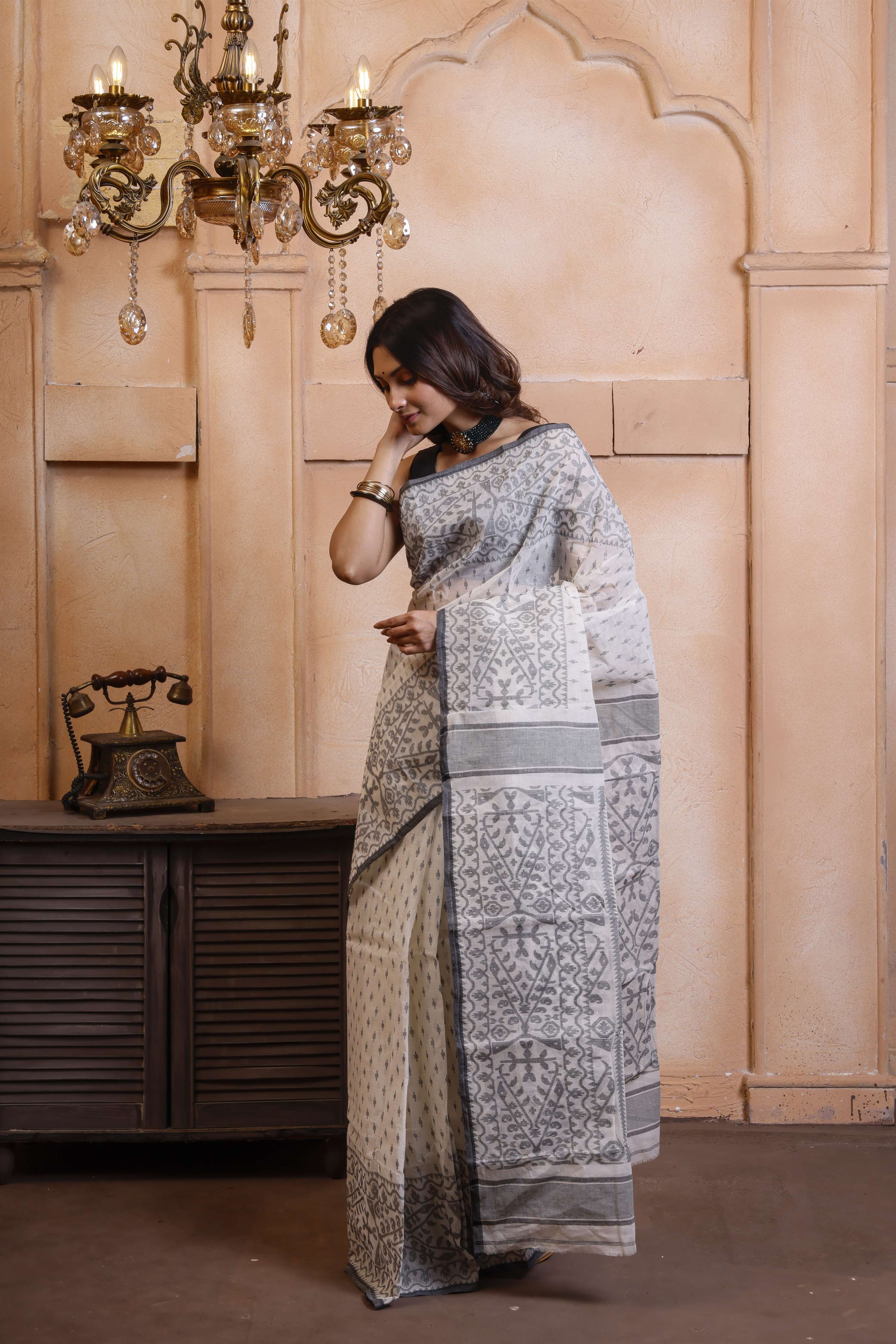 Exclusive Cotton Jamdani