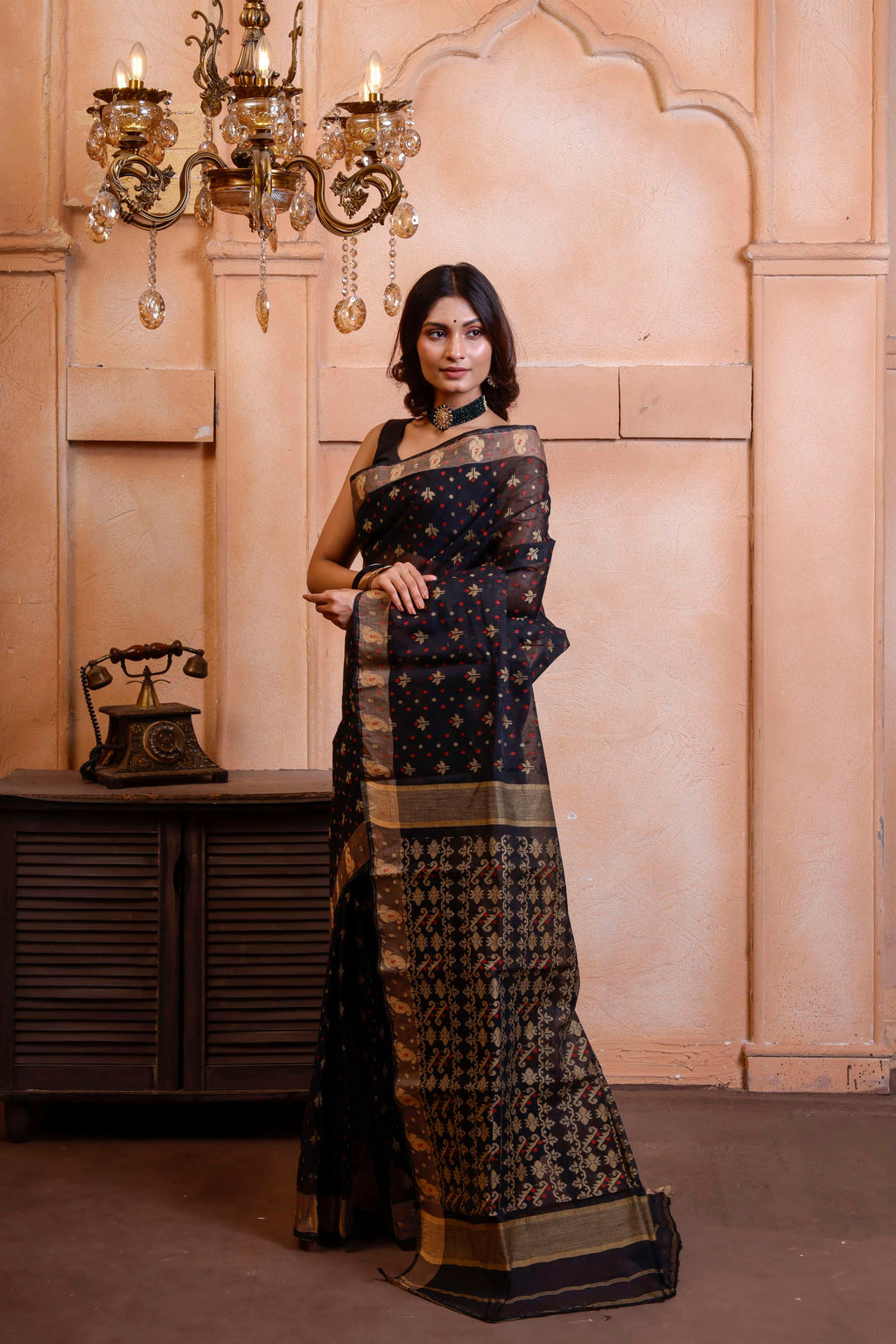 Exclusive Cotton All Over Cotton Jamdani