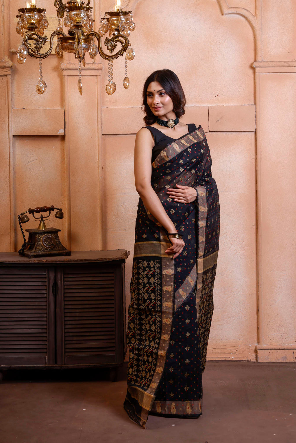 Exclusive Cotton All Over Cotton Jamdani