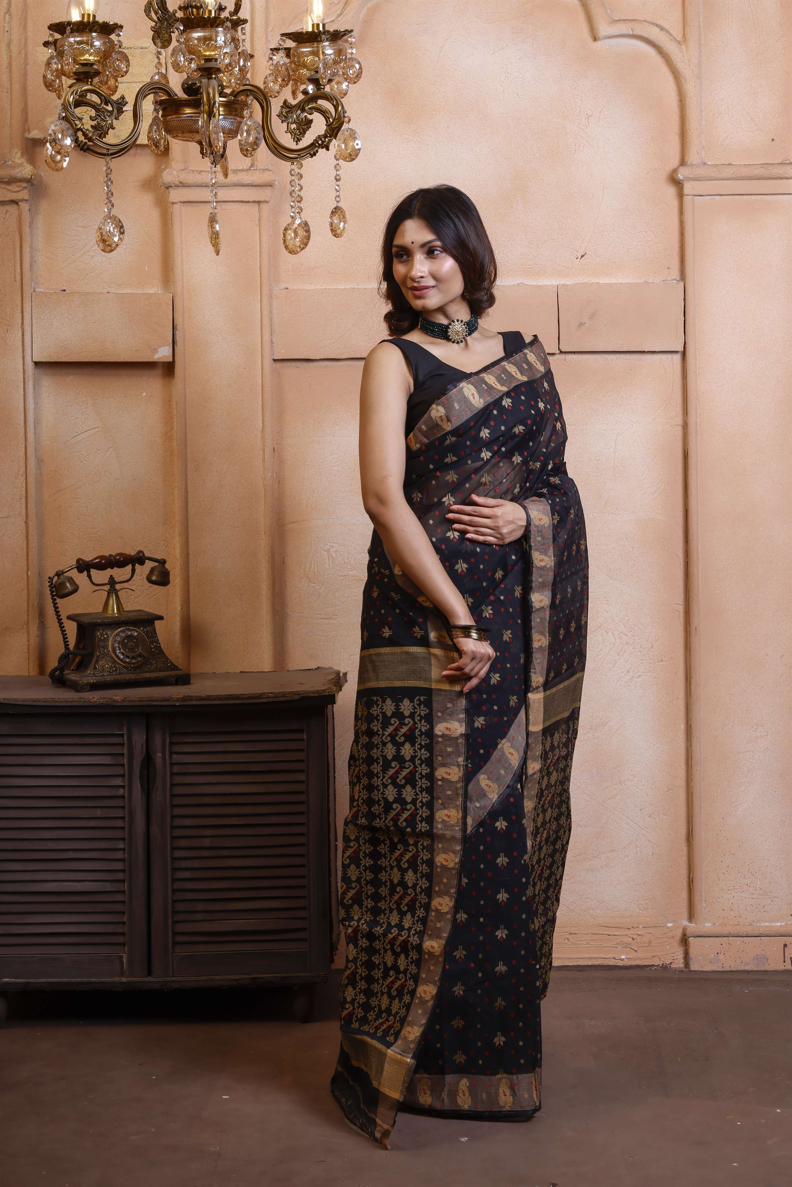 Exclusive Cotton All Over Cotton Jamdani