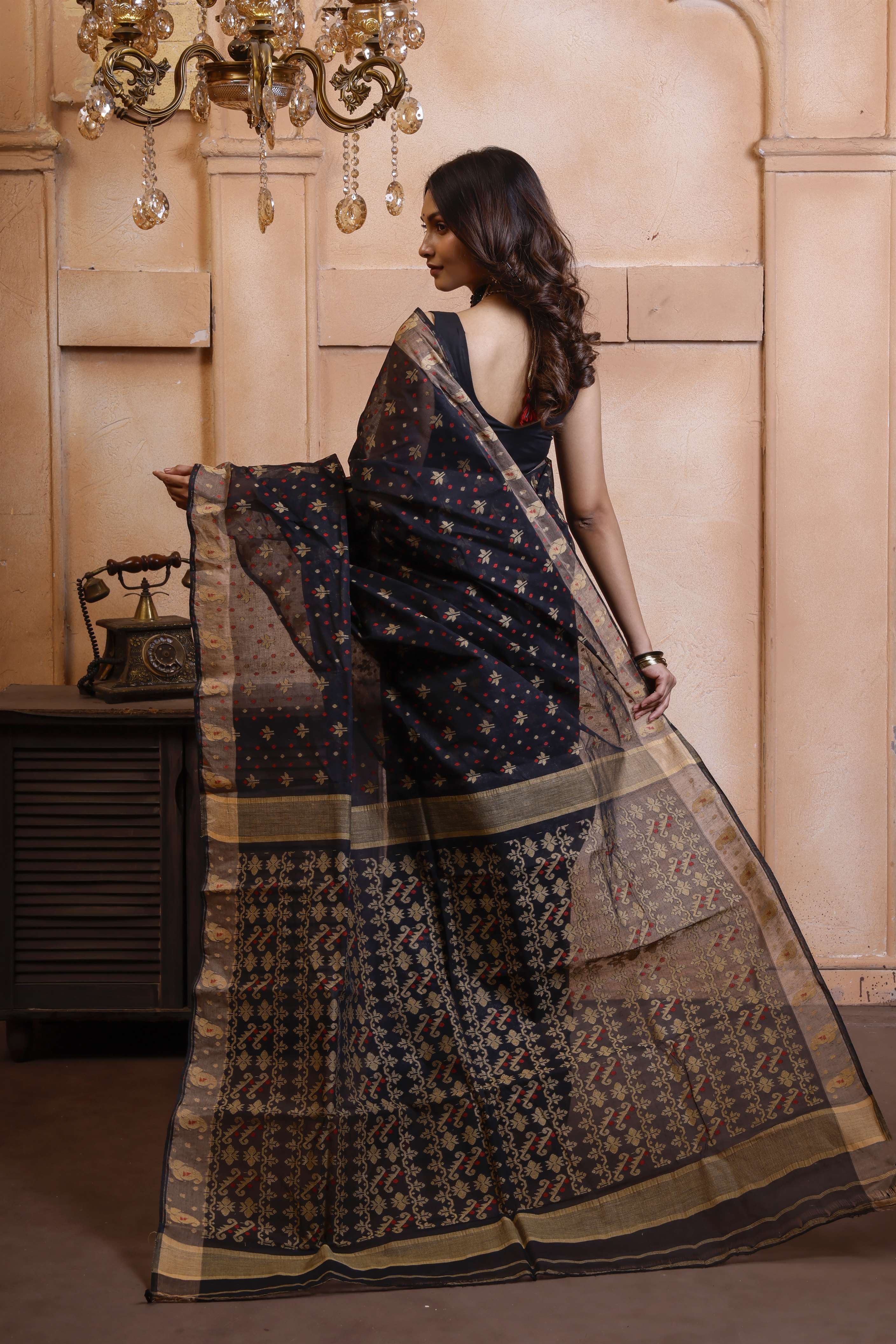 Exclusive Cotton All Over Cotton Jamdani