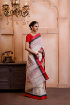 Designer Cotton Tant With Shertin Border