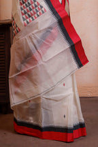 Designer Cotton Tant With Shertin Border