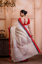 Designer Cotton Tant With Shertin Border