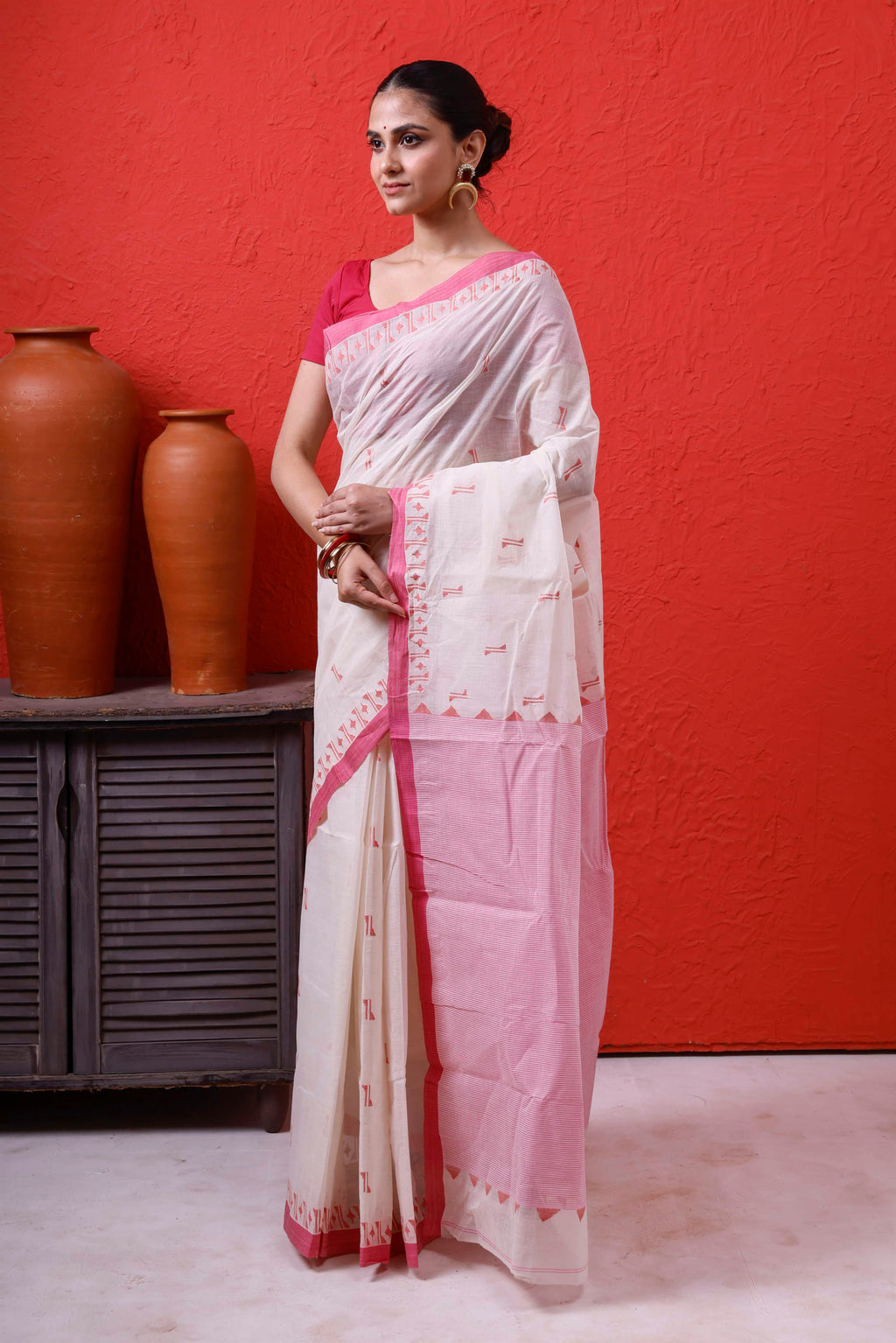 Cotton Hand Weaving Jamdani