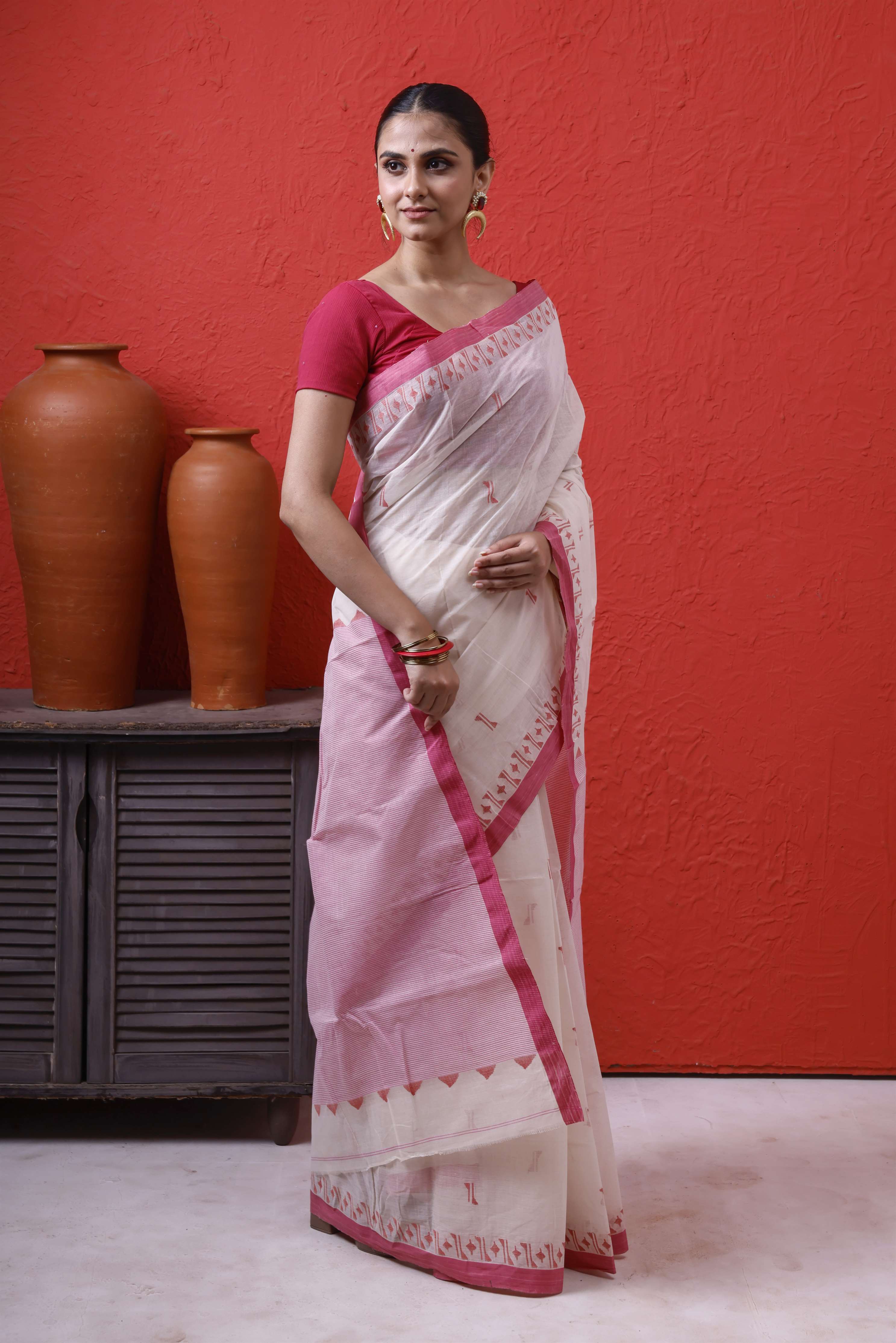 Cotton Hand Weaving Jamdani