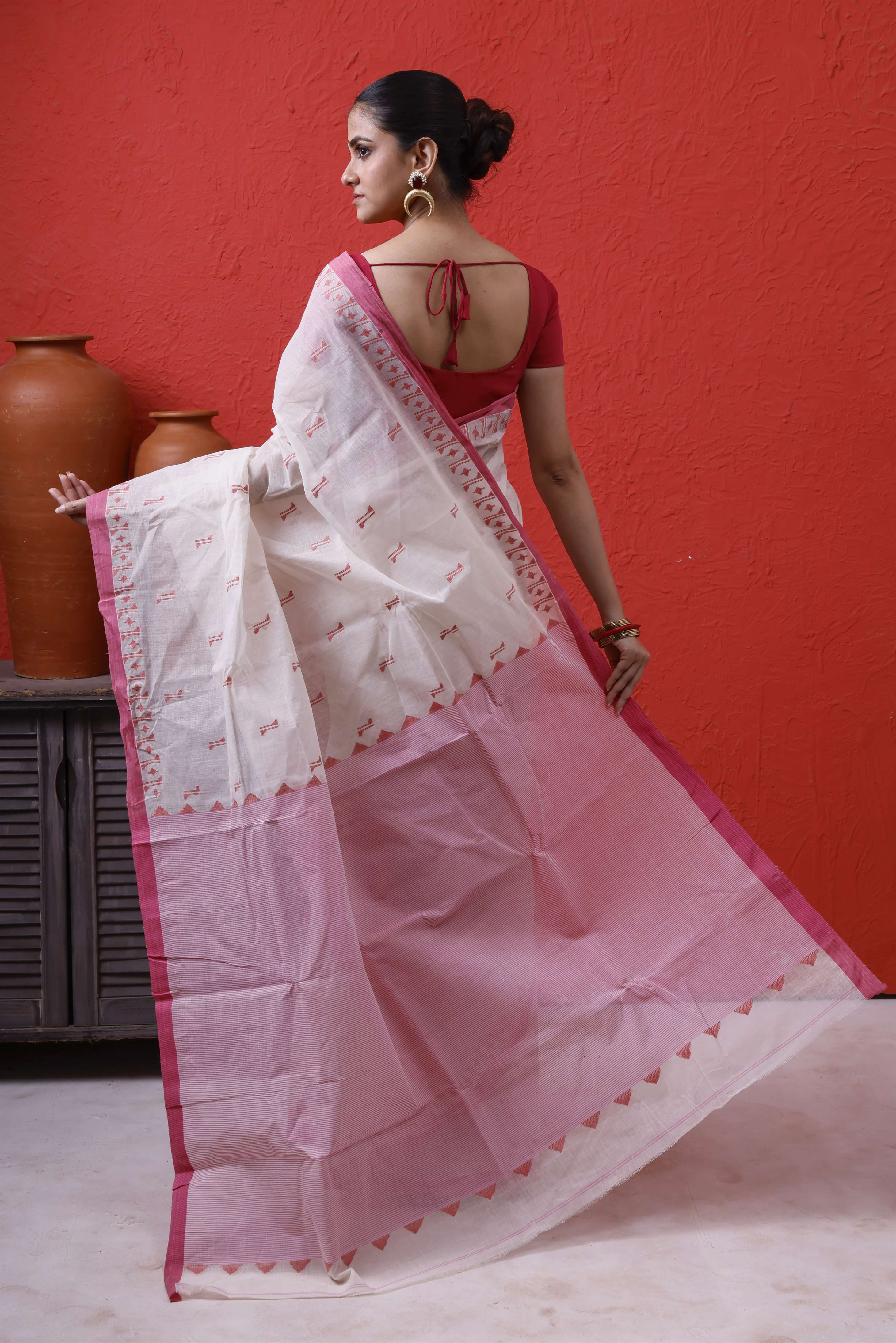 Cotton Hand Weaving Jamdani