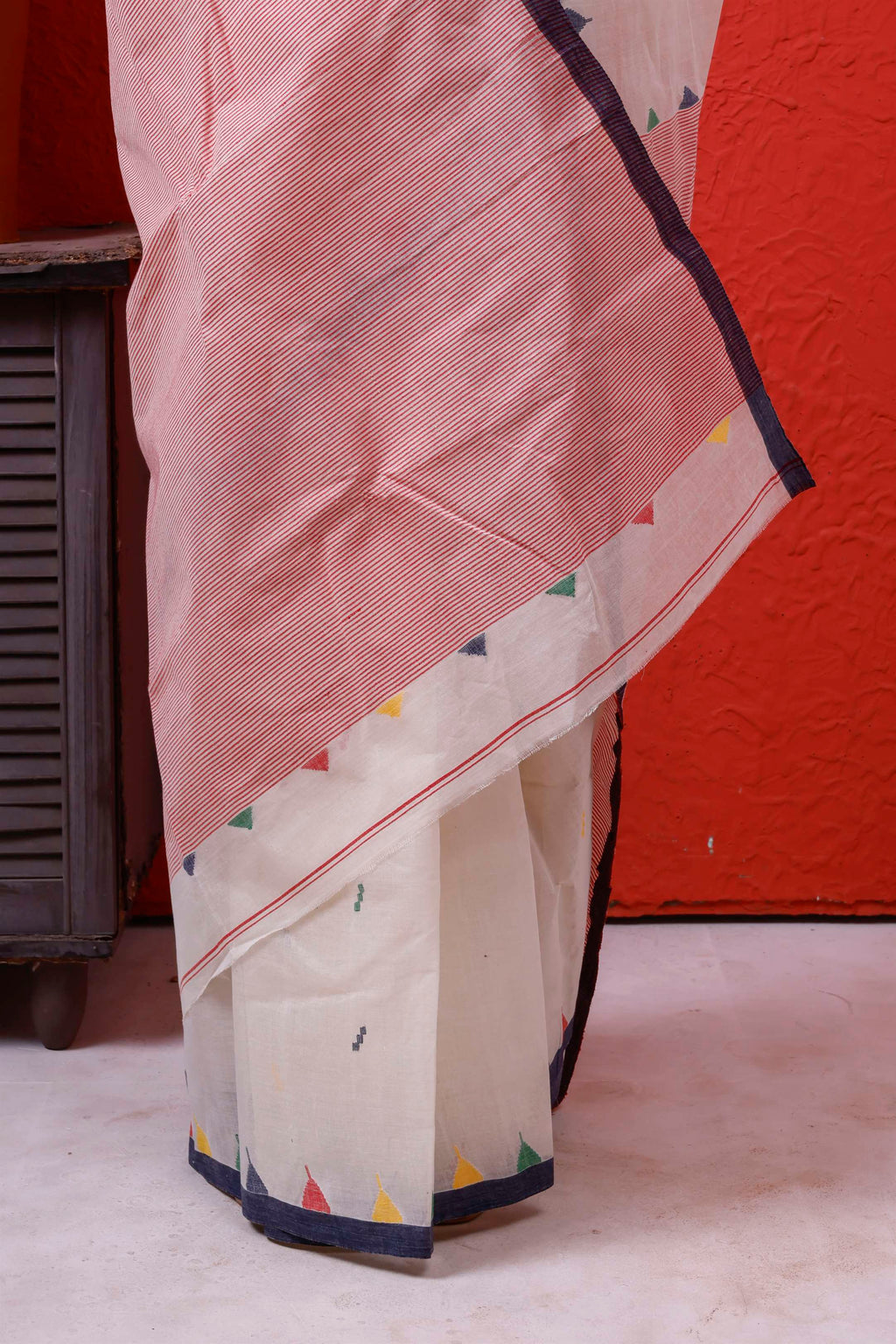 Cotton Designer Dhakai Hand Weaving