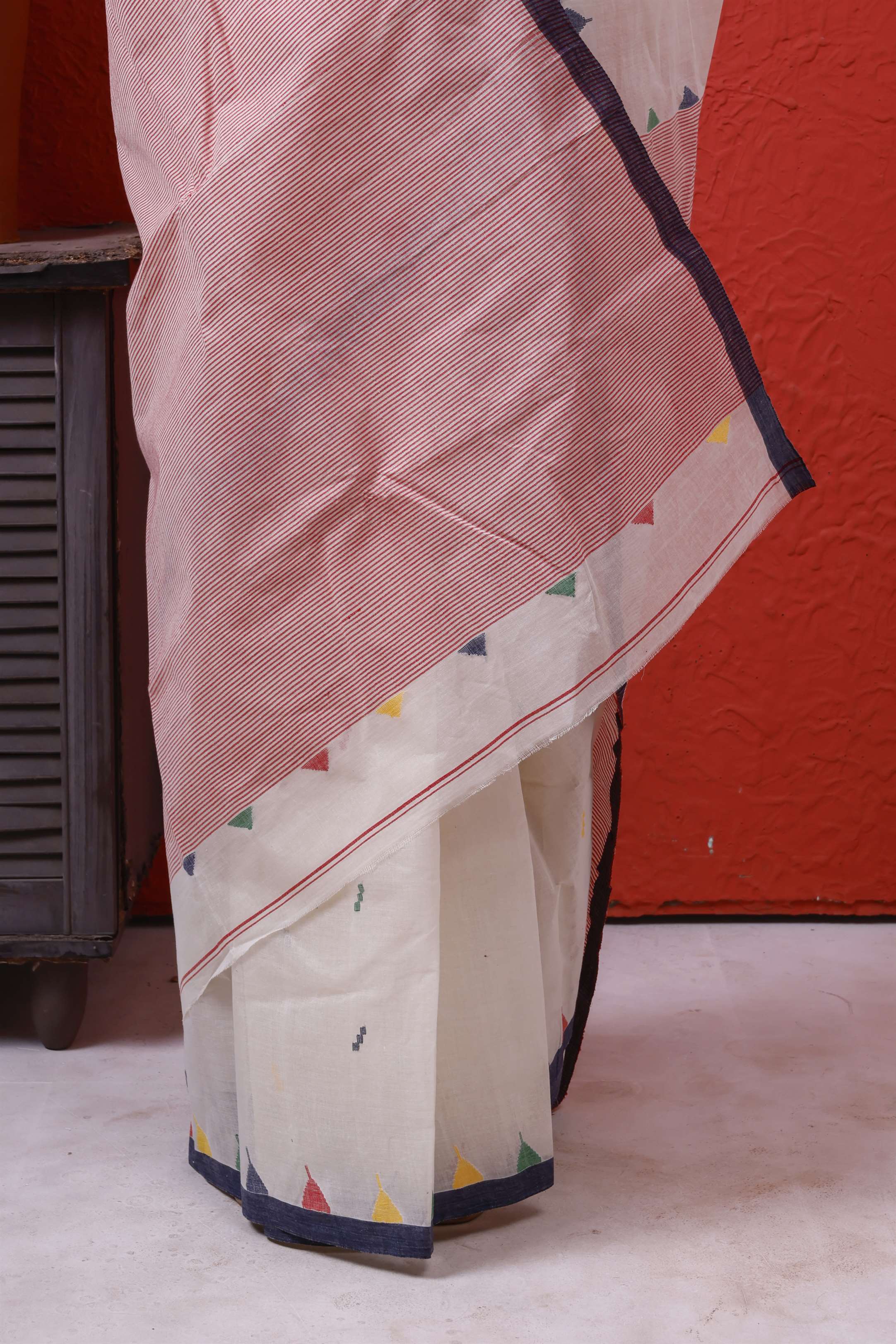 Cotton Designer Dhakai Hand Weaving