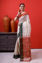 Cotton All Over Jamdani With Ganga Jamuna Border