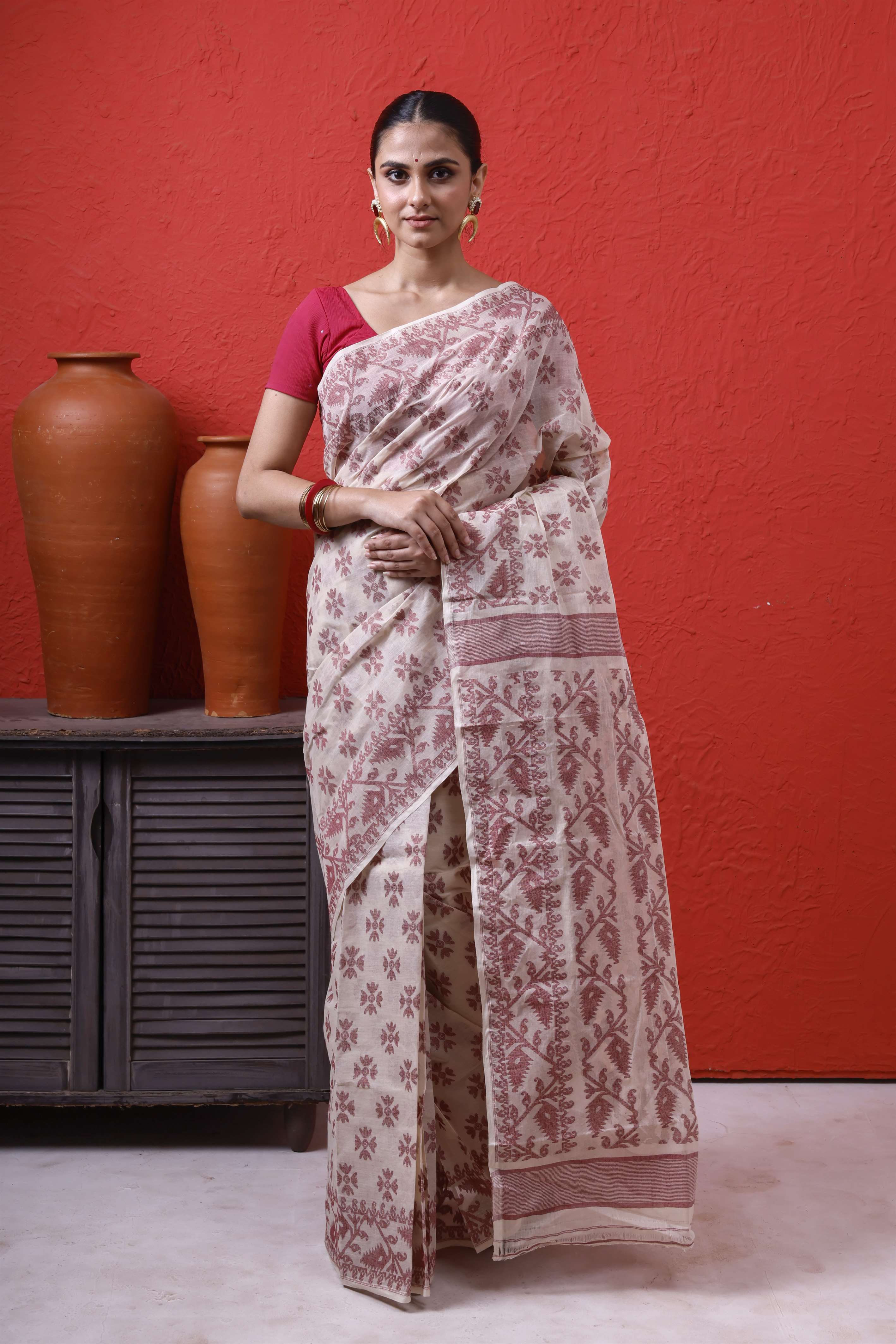 Cotton Jamdani Allover Main image