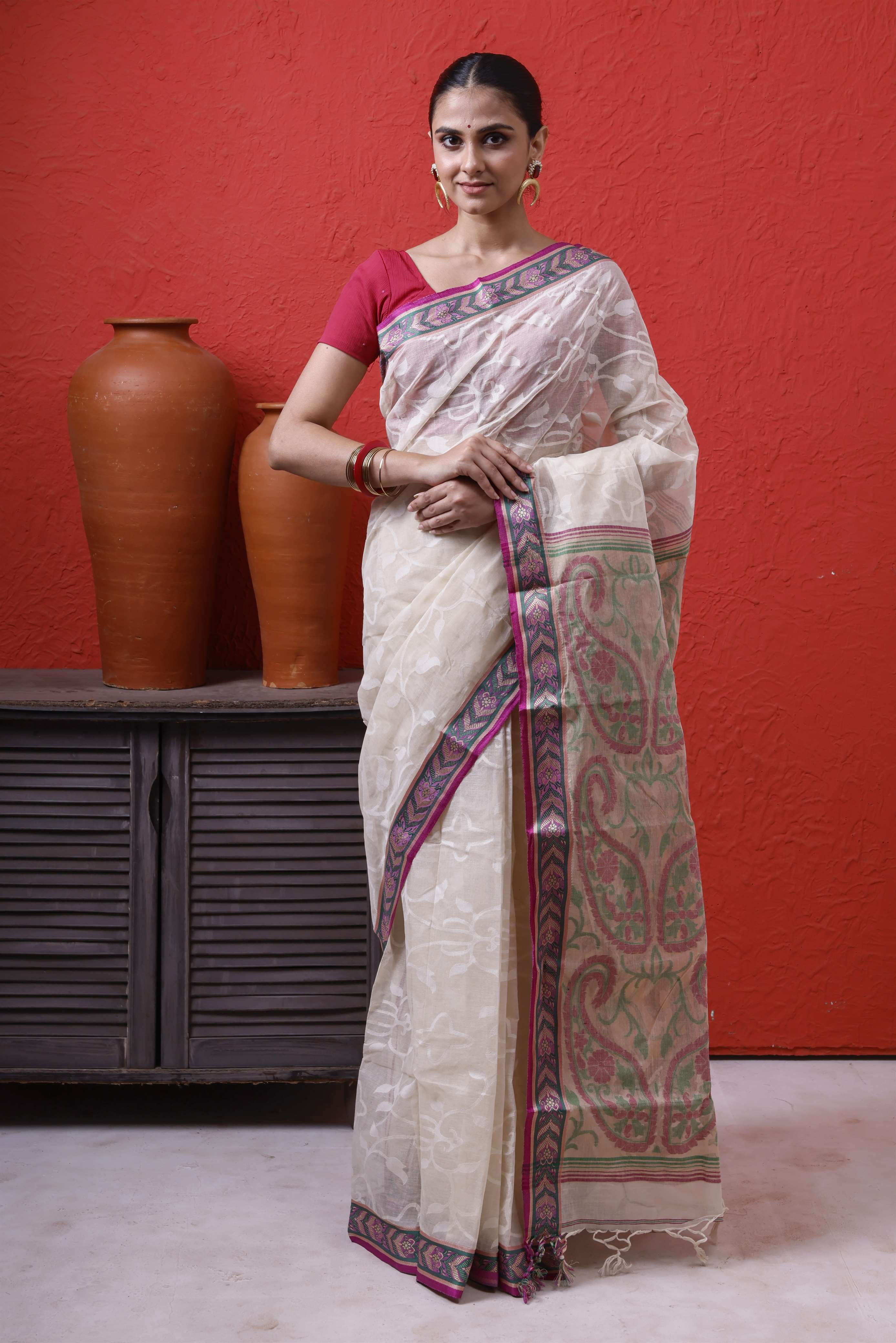 Designer  Cotton Tant Allover