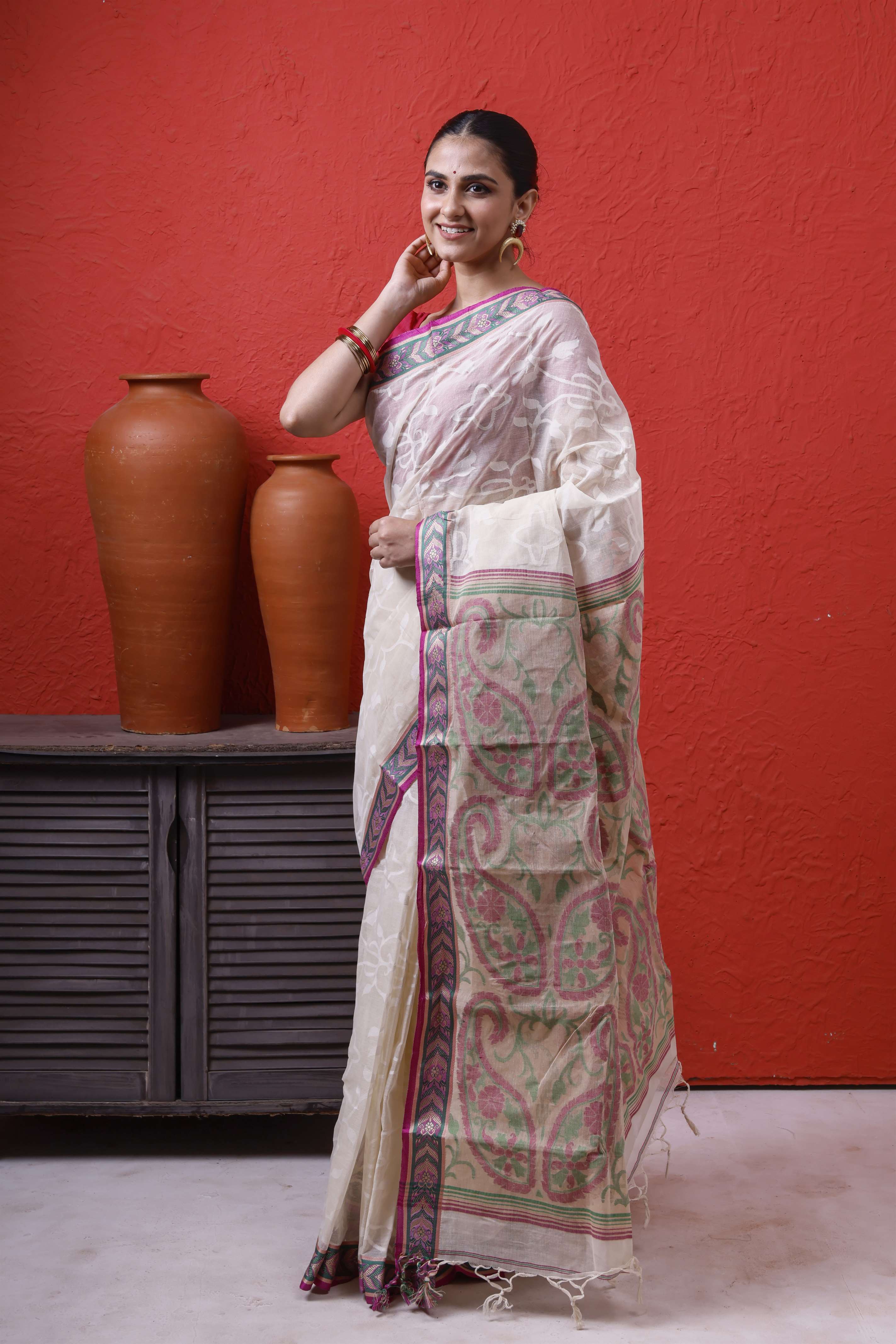 Designer  Cotton Tant Allover