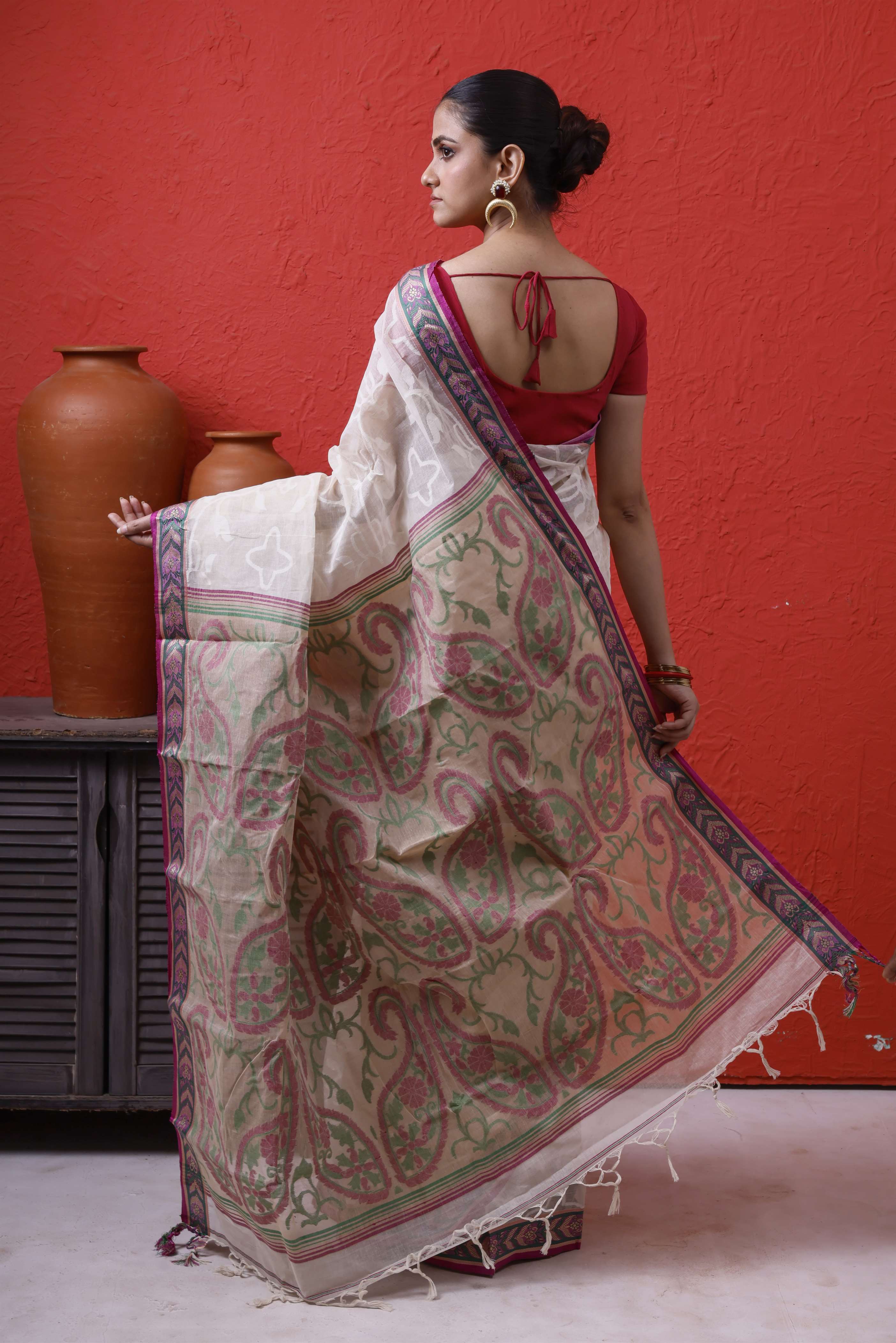 Designer  Cotton Tant Allover