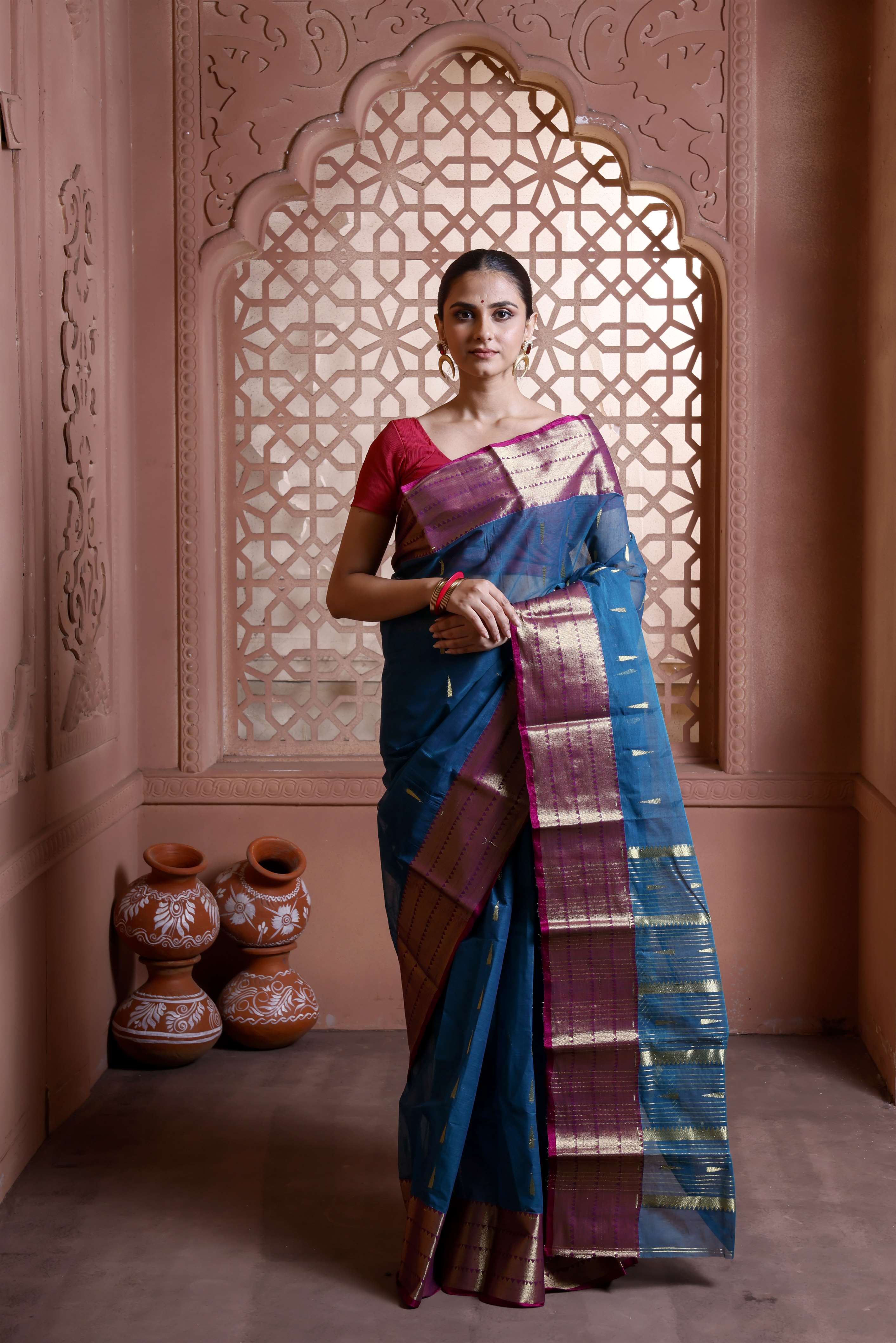 Designer Cotton Tant Benarasi