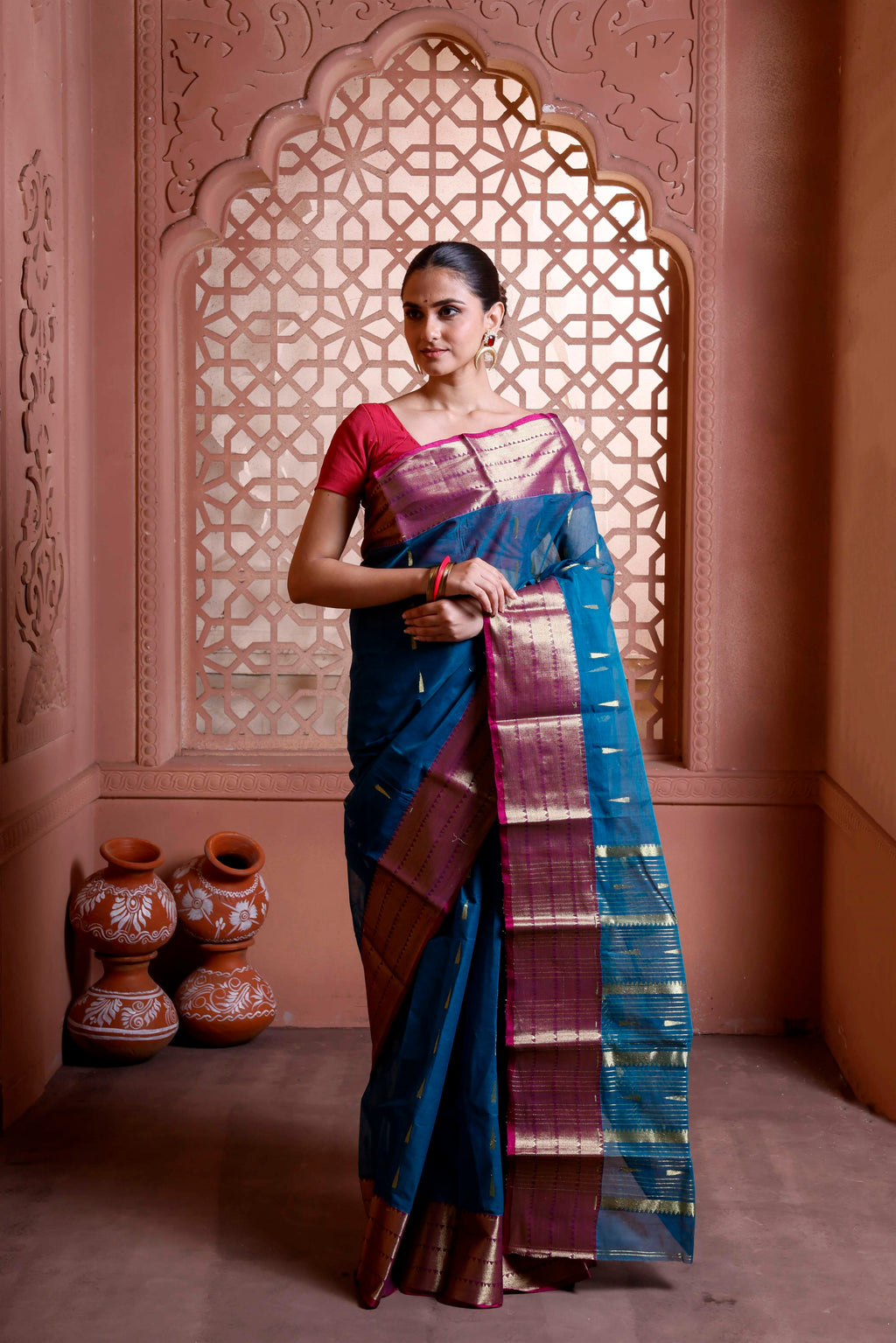 Designer Cotton Tant Benarasi