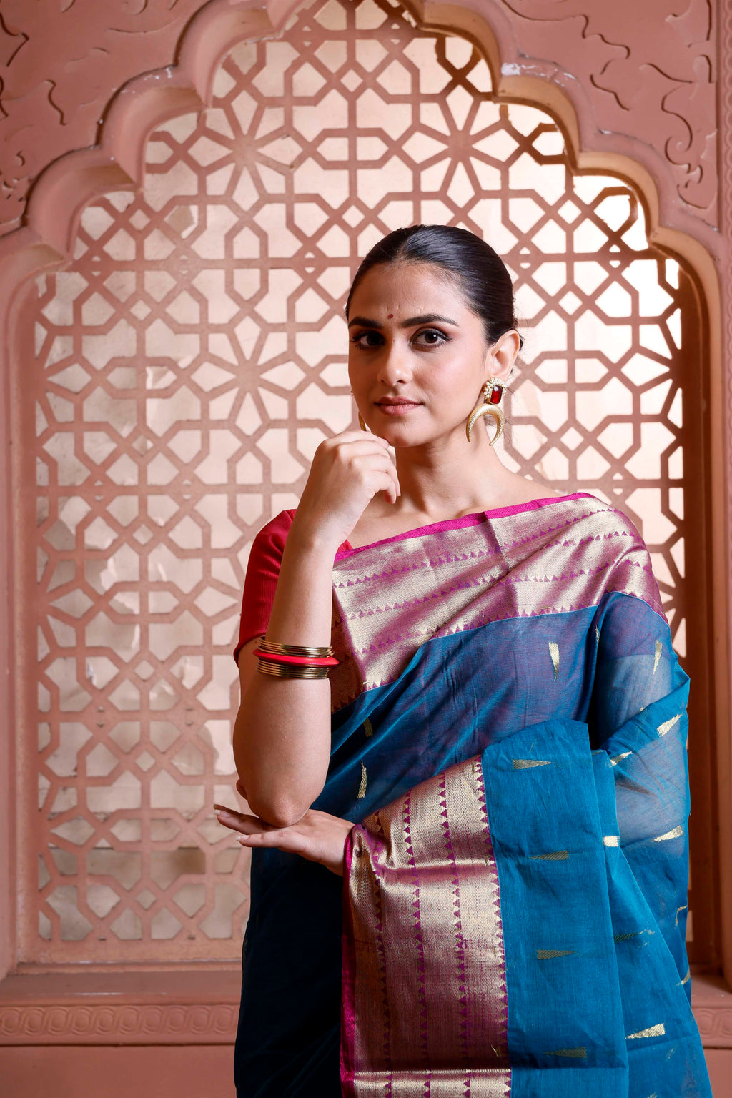 Designer Cotton Tant Benarasi