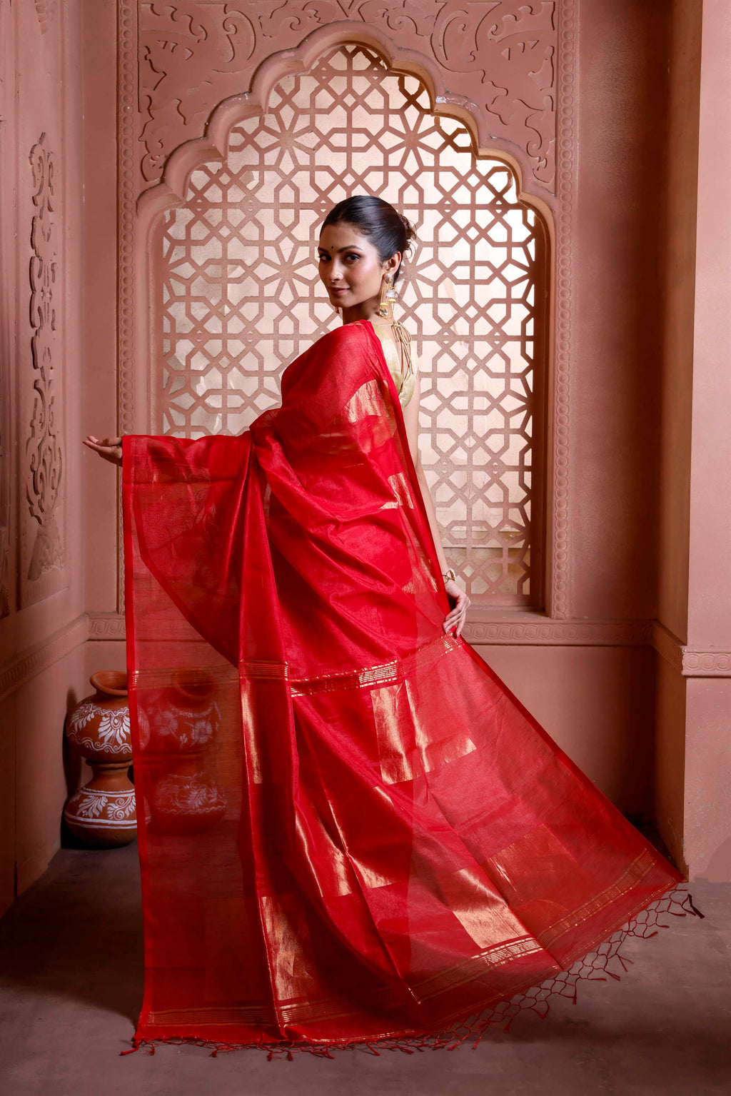 Exclusive Tassar Silk