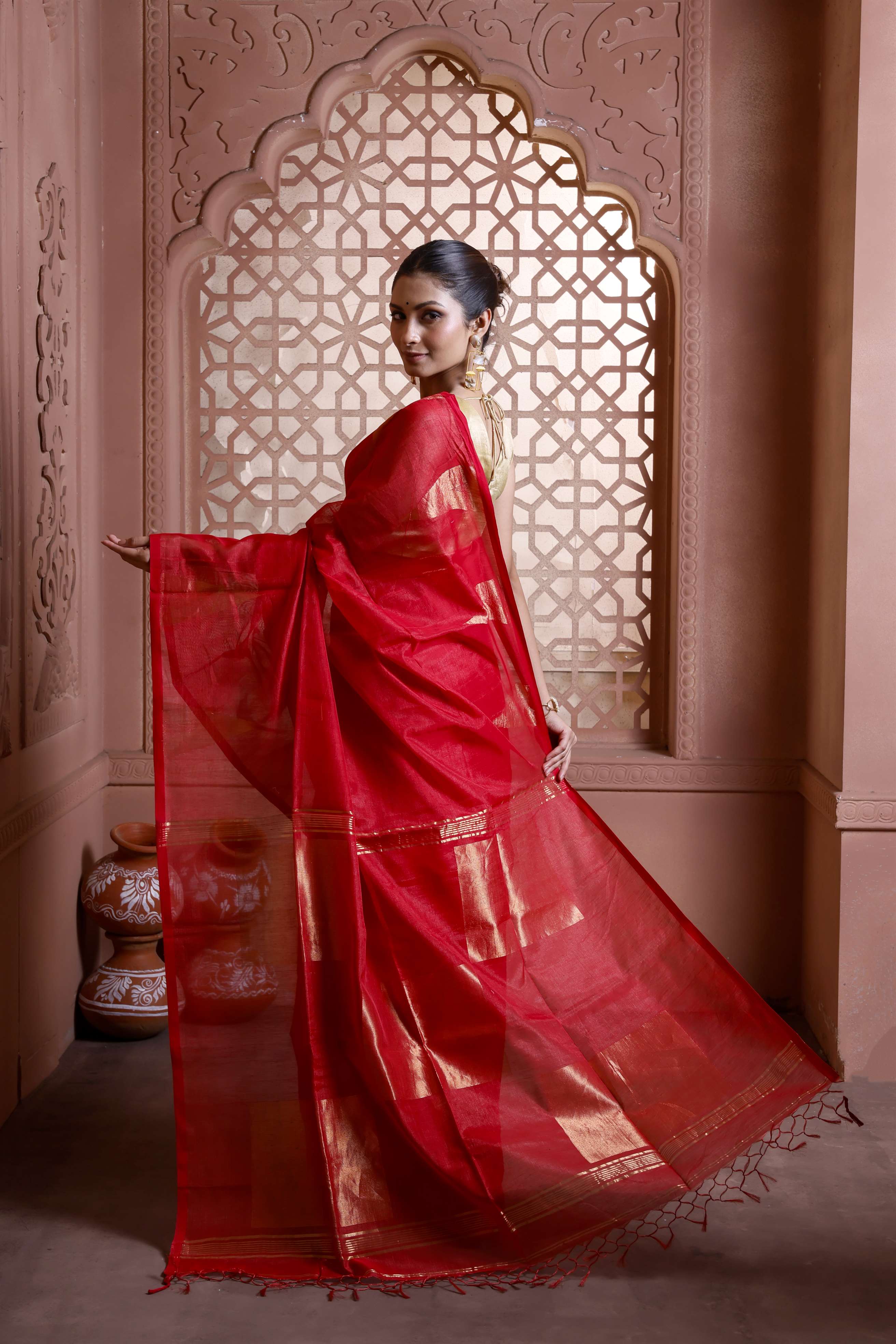 Exclusive Tassar Silk