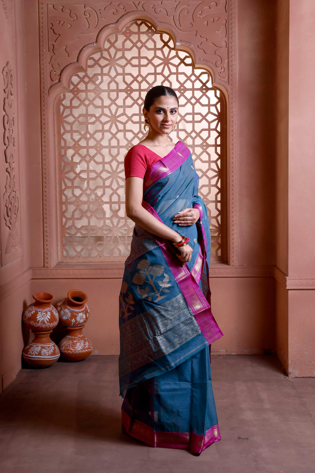 Designer Tant Banarasi