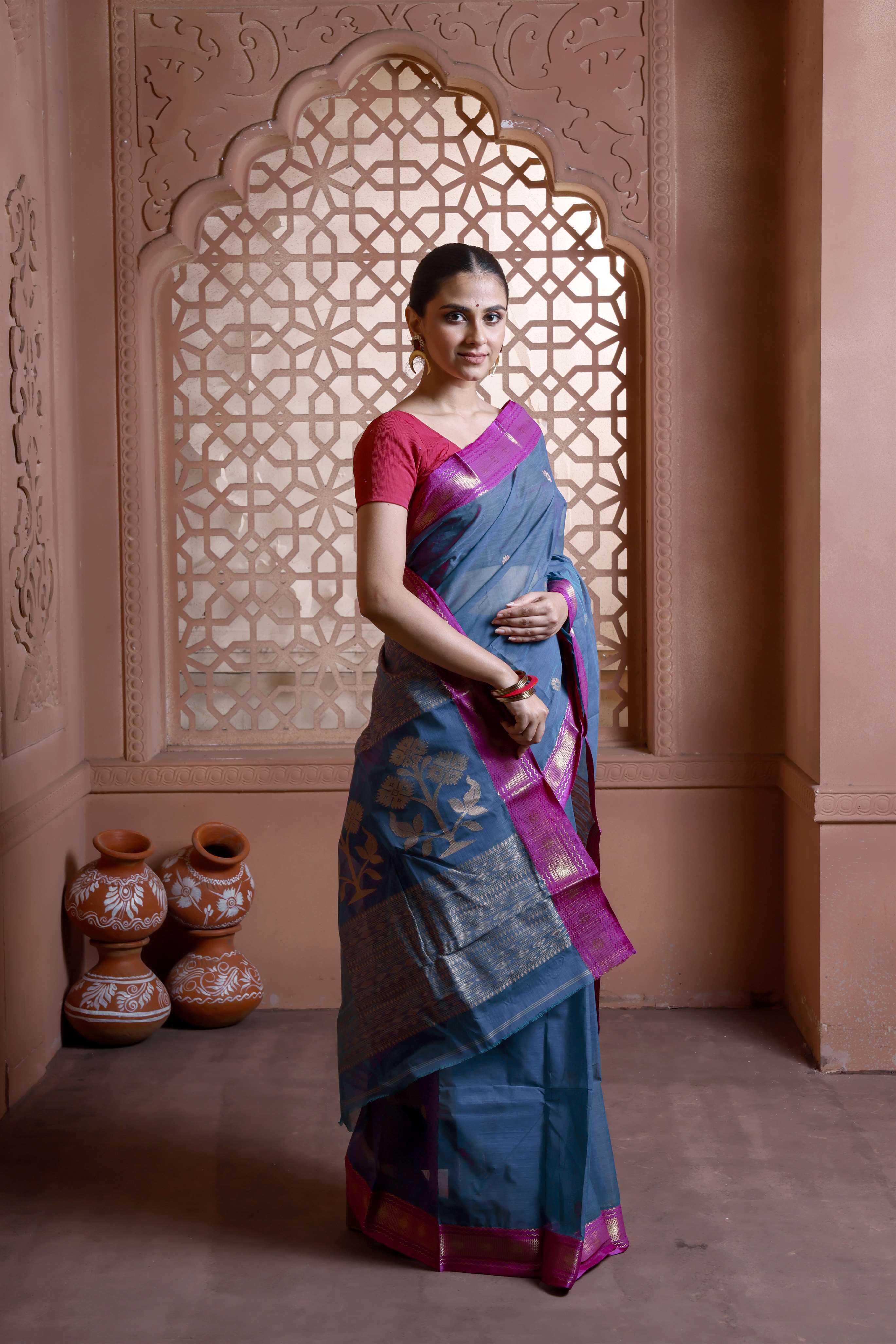 Designer Tant Banarasi