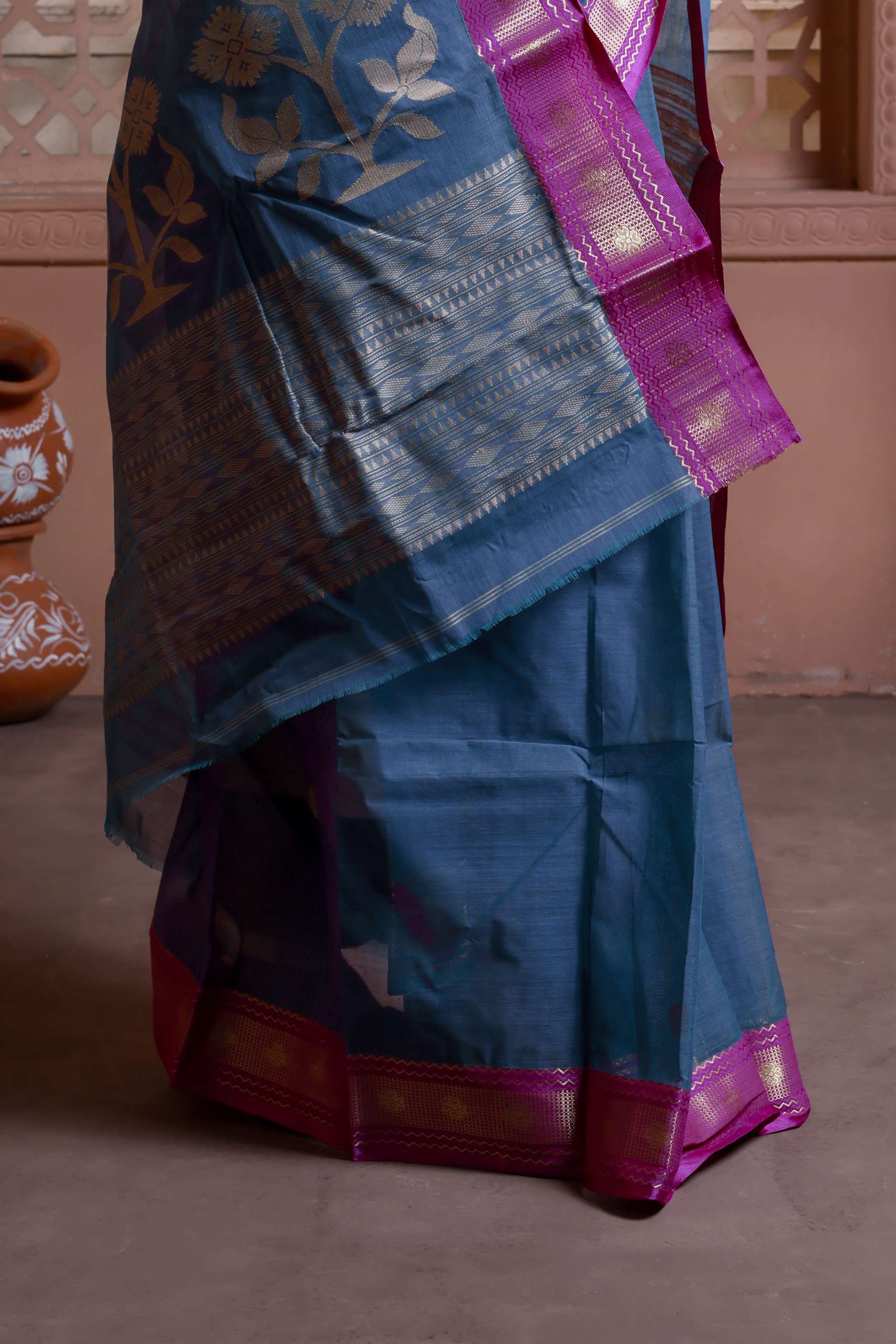 Designer Tant Banarasi