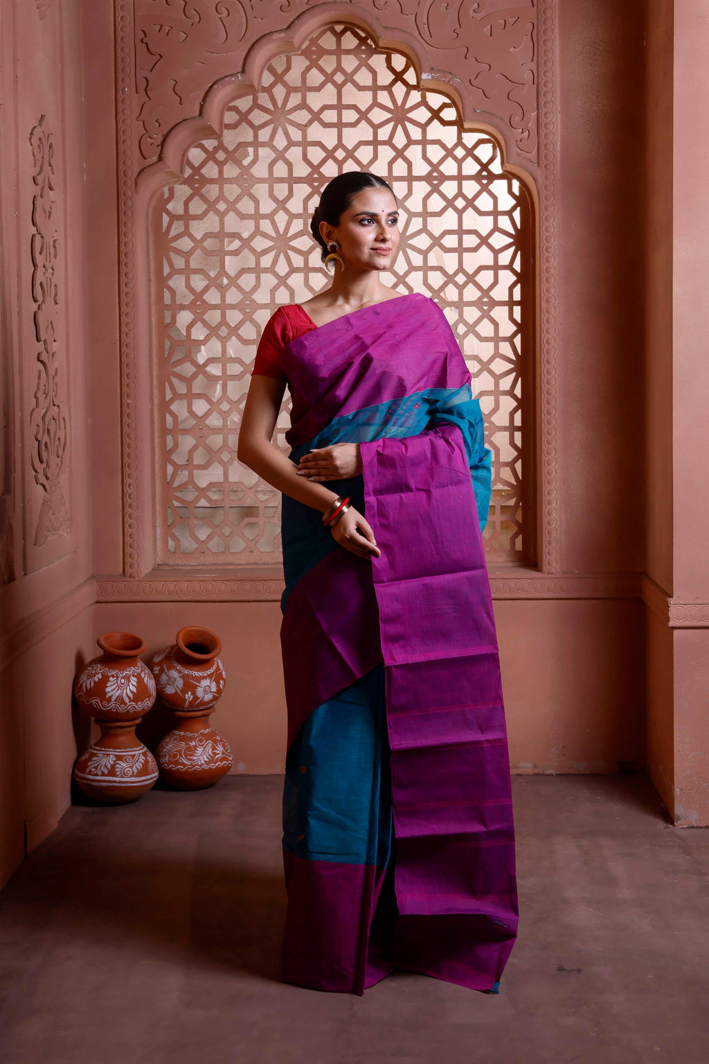 Stylish Tant Saree