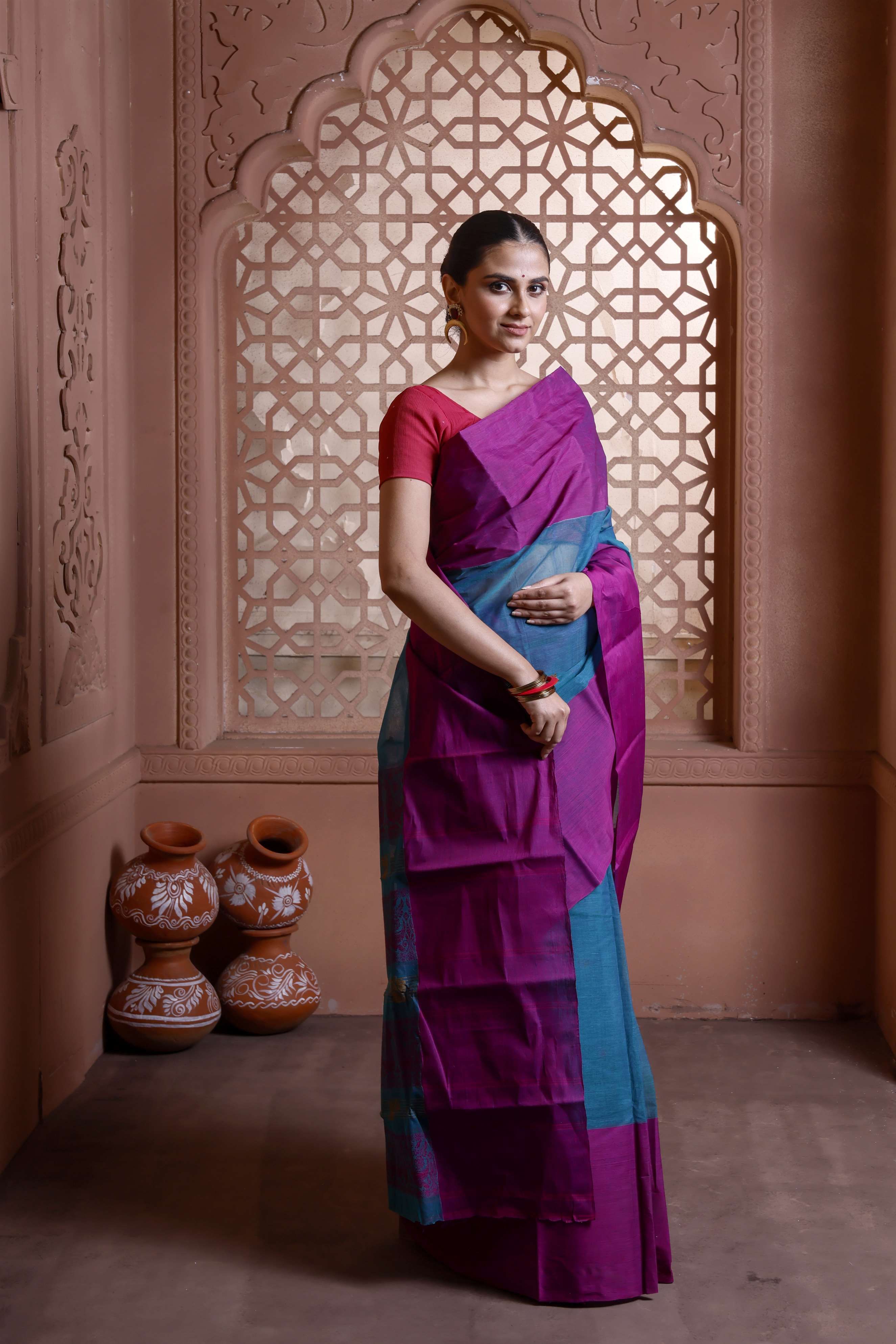 Stylish Tant Saree