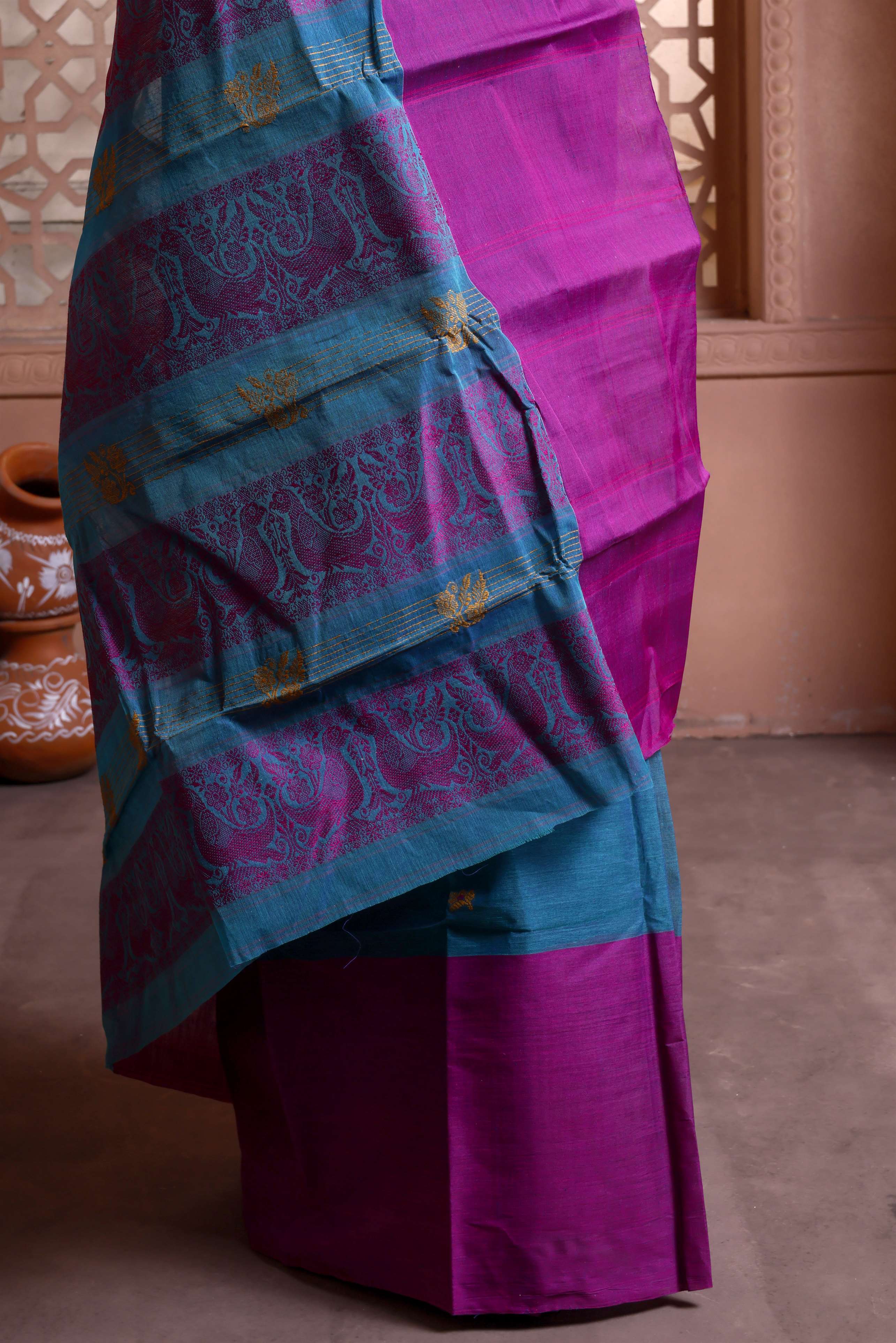 Stylish Tant Saree