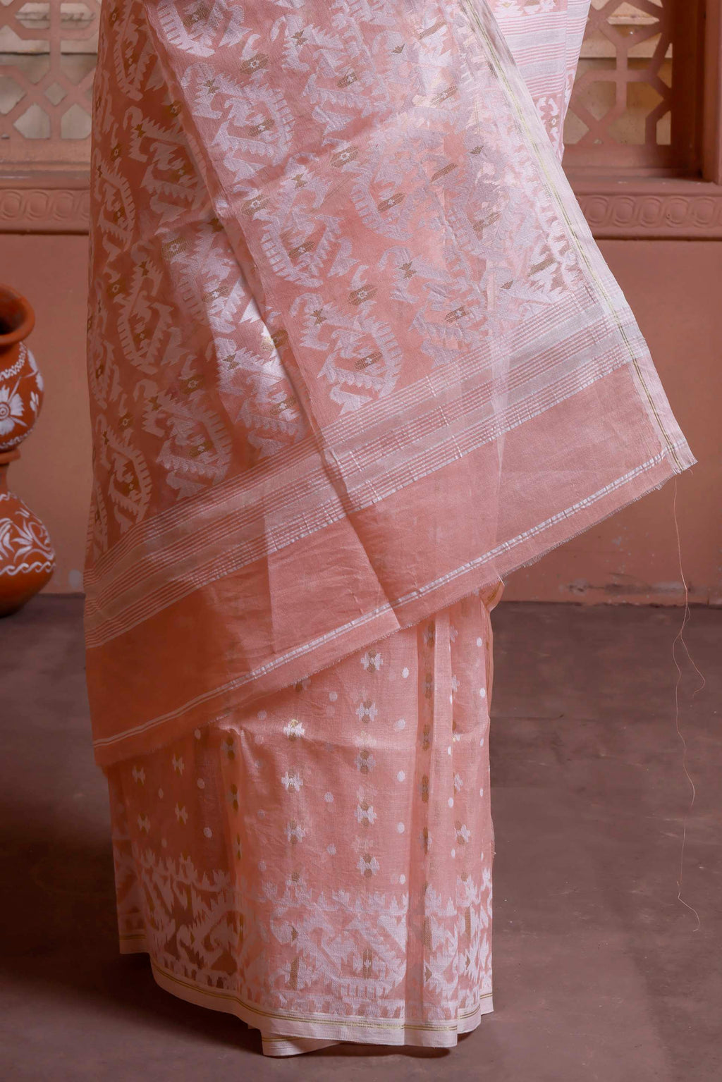 Traditional Exclusive All Over Resham Jamdamdani Price On Request