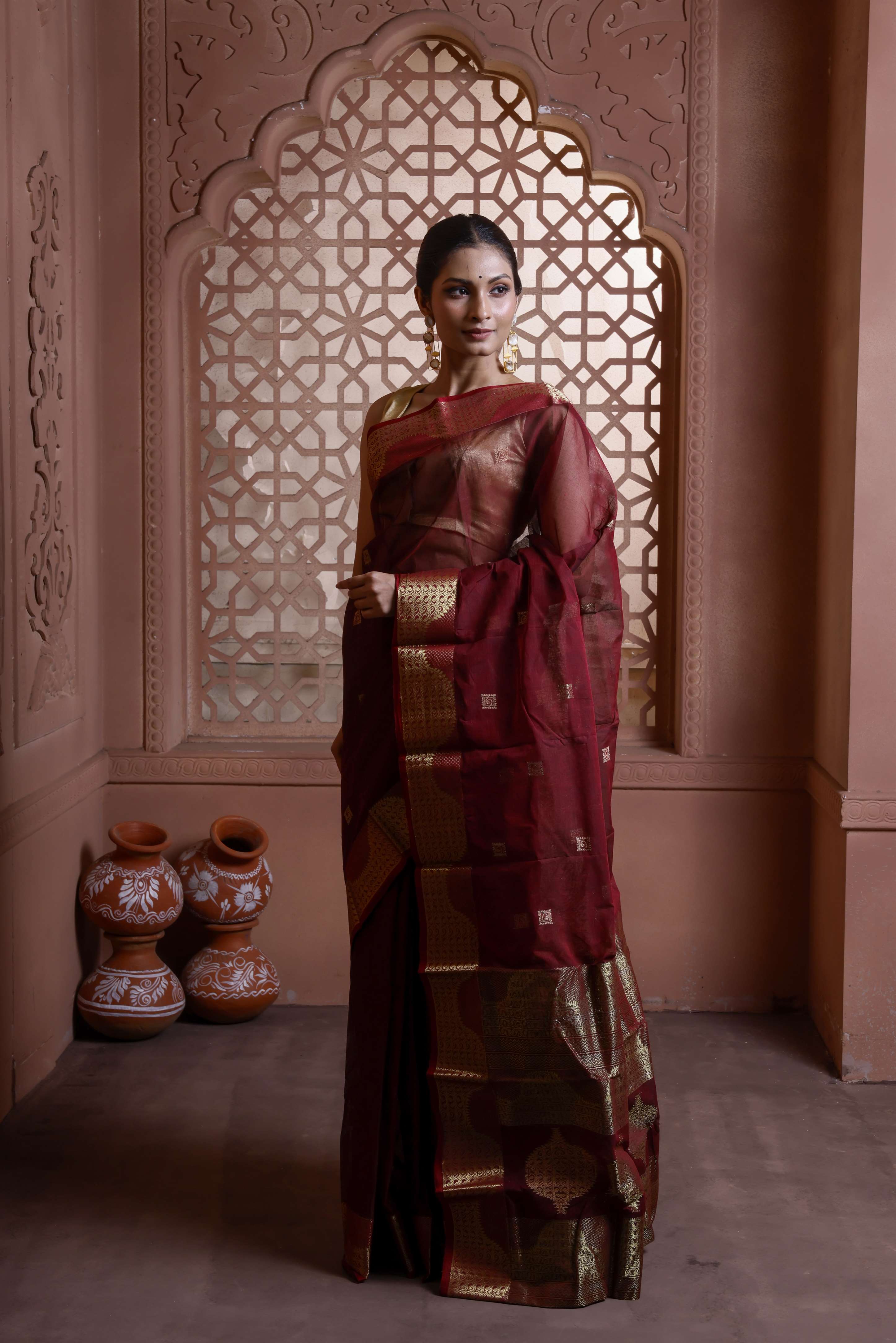 Designer Cotton Tant Banarasi