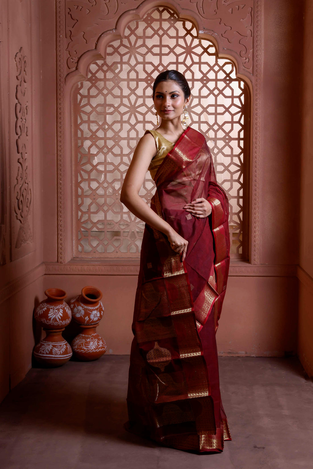 Designer Cotton Tant Banarasi