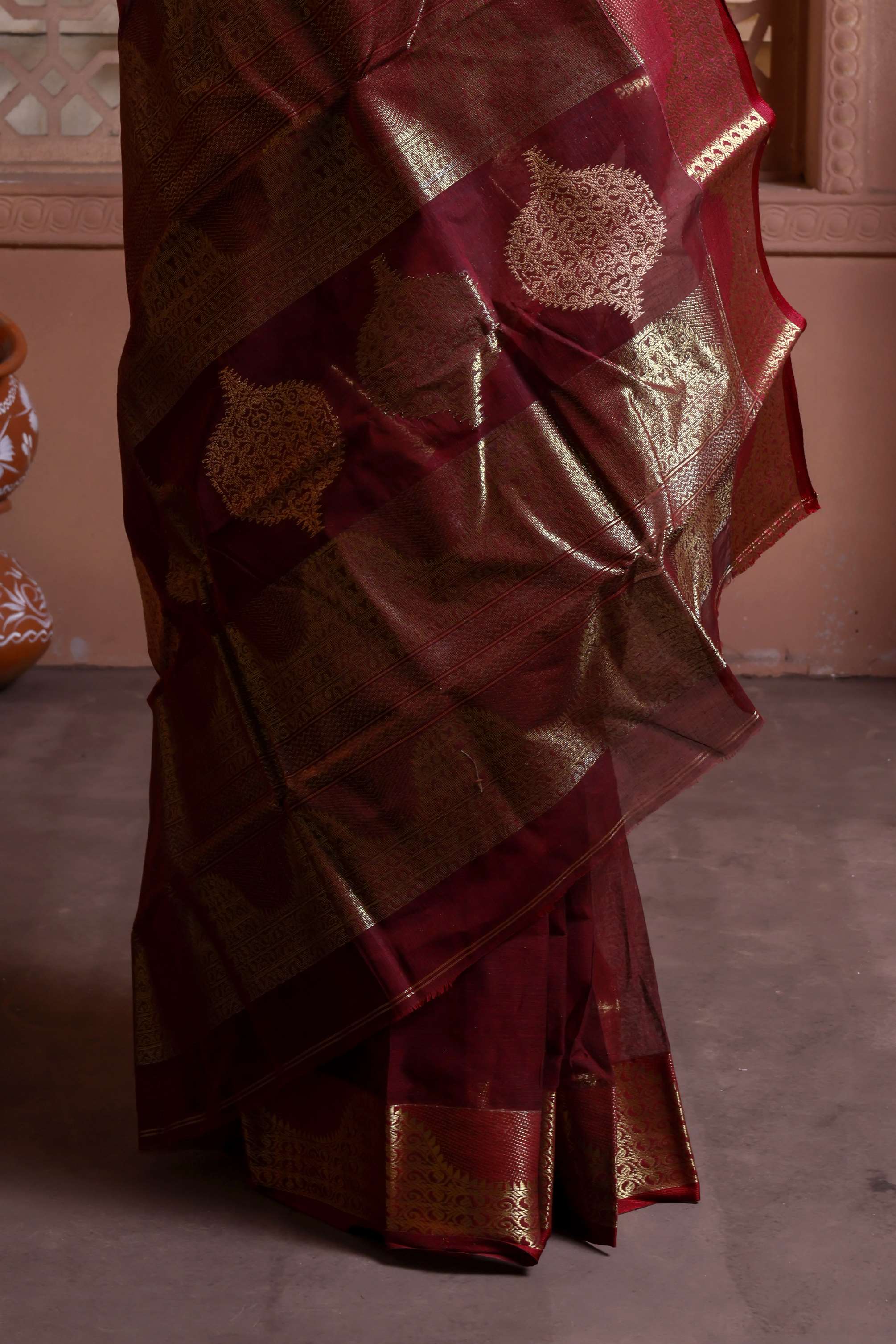 Designer Cotton Tant Banarasi