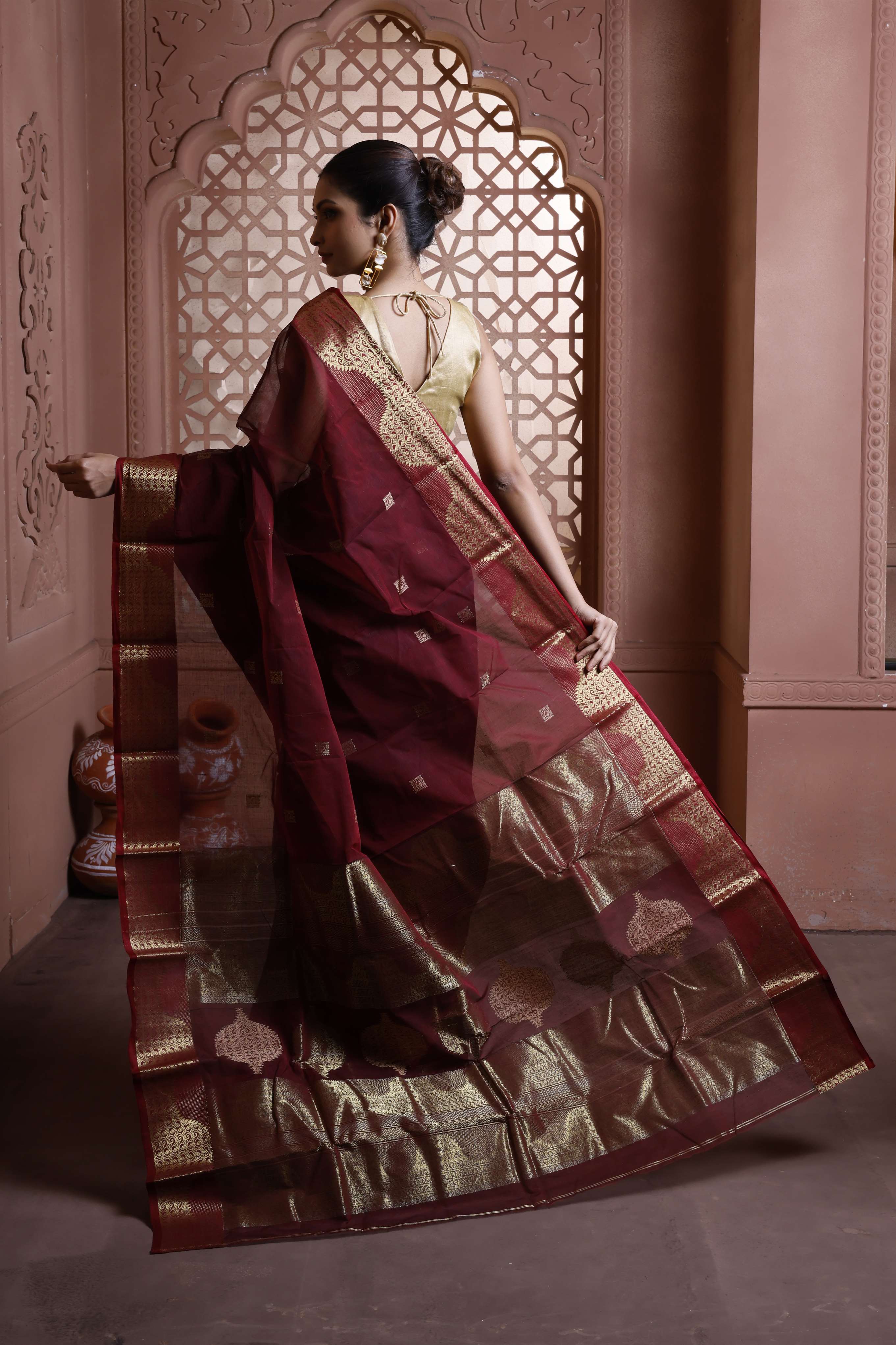 Designer Cotton Tant Banarasi