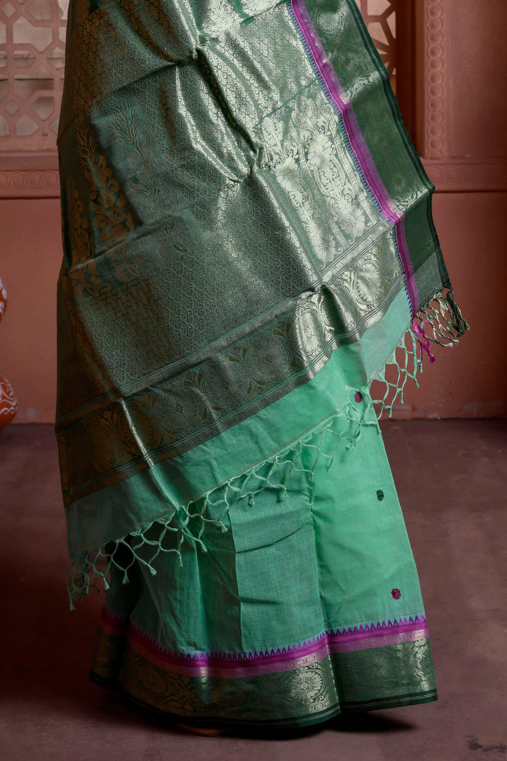Designer Cotton Tant Banarasi