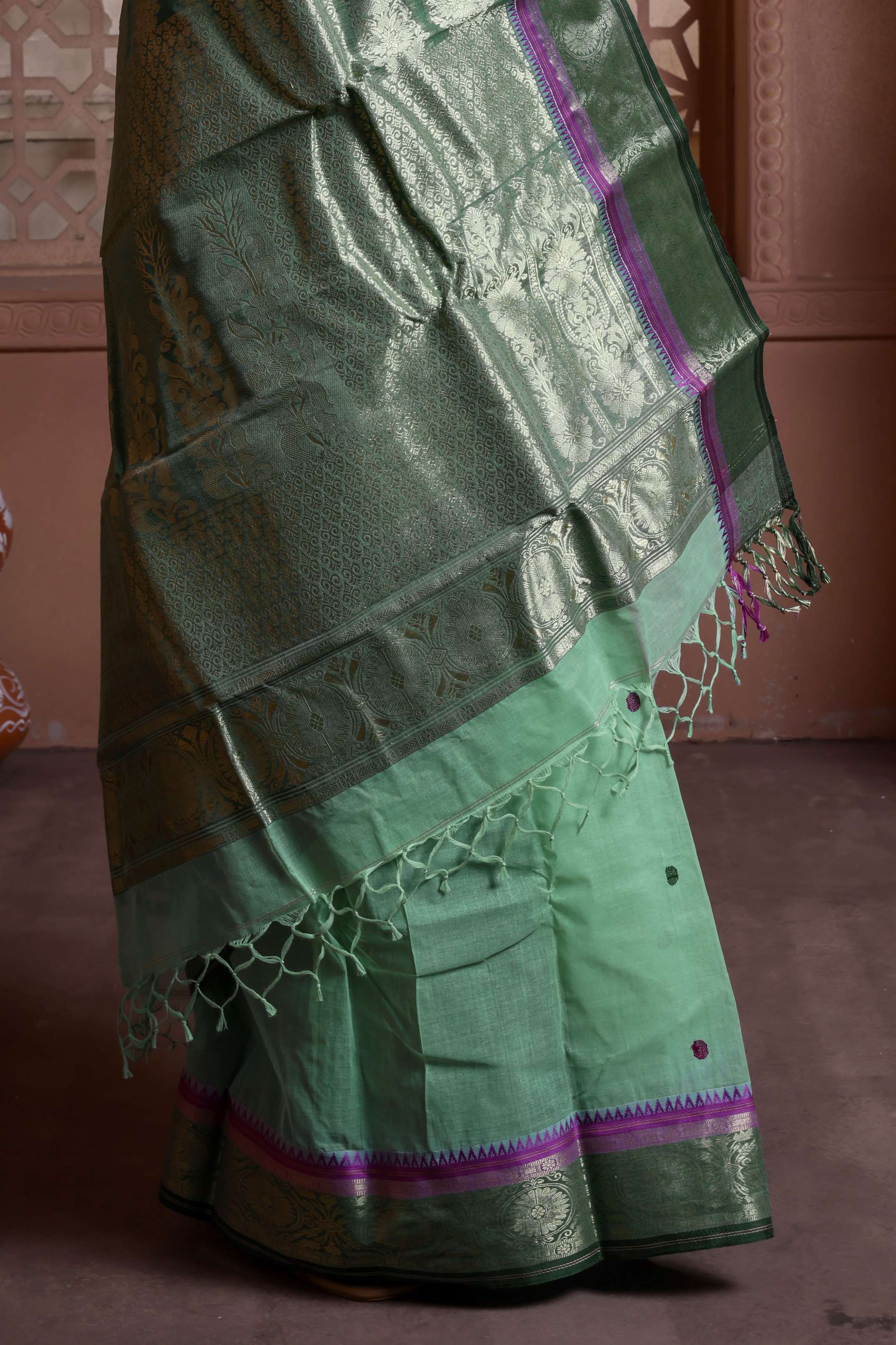 Designer Cotton Tant Banarasi