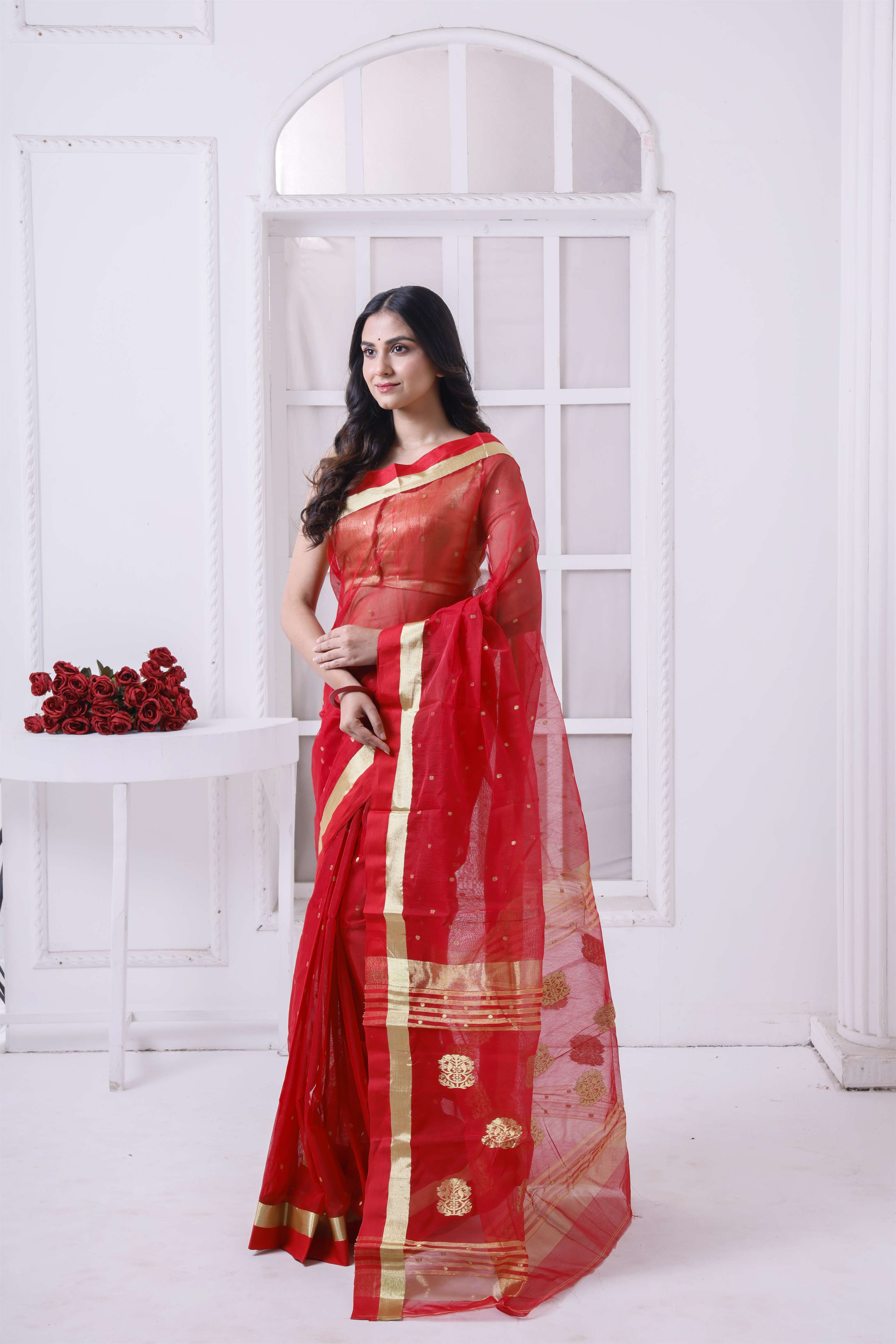 Designer Resham Silk Secondary image