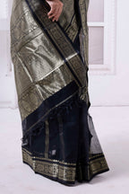 Exclusive Designer Tant Banarasi With Double Pallu