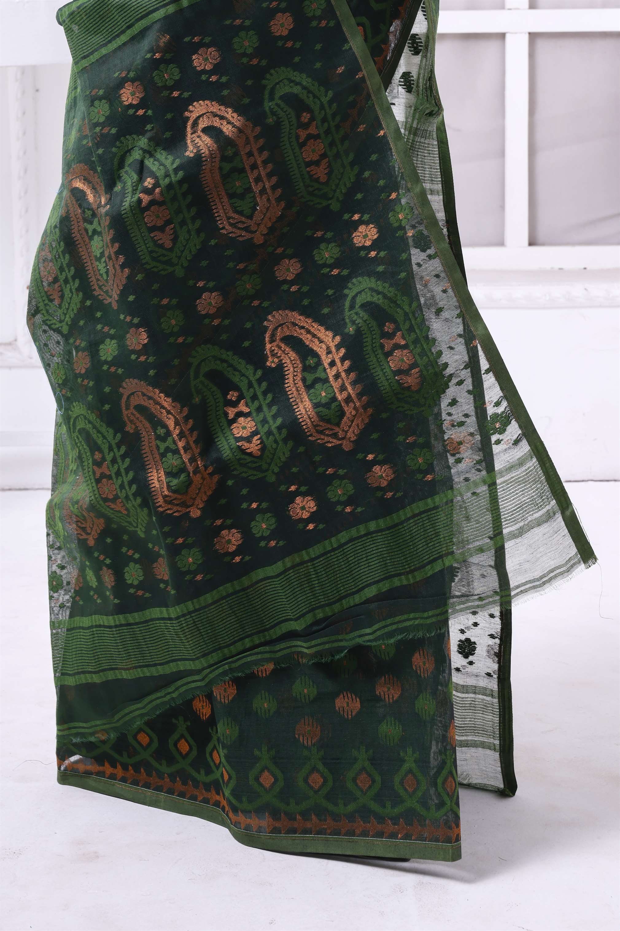 Exclusive Designer Resham Jamdani