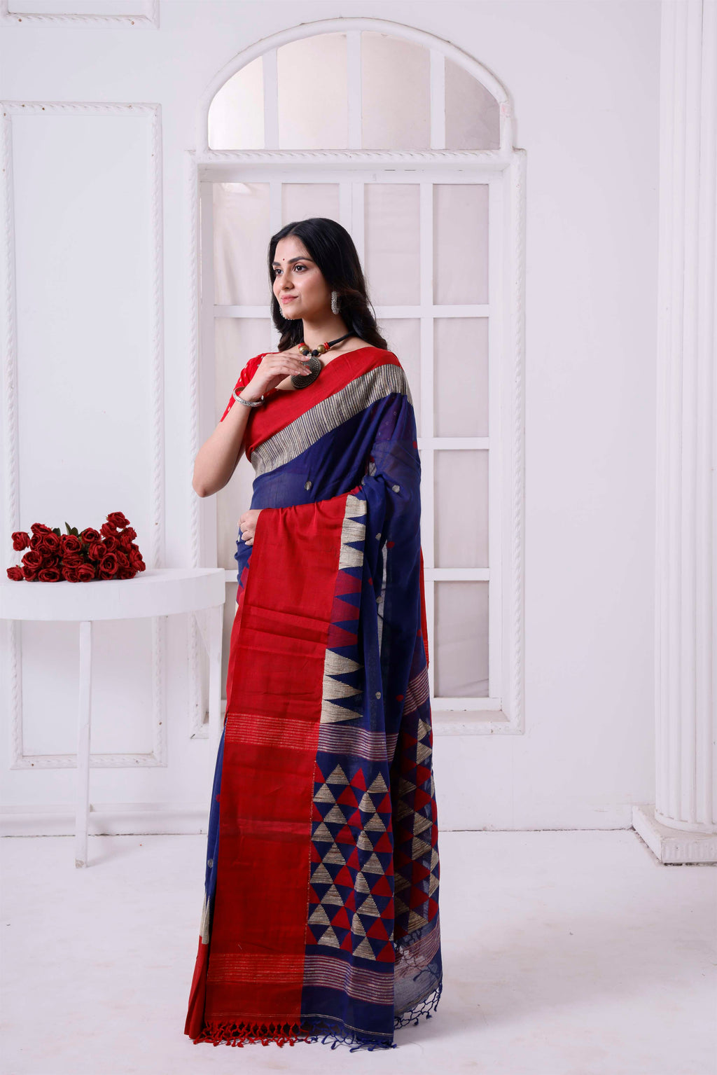 Designer Khadi Cotton Border With Jute Work