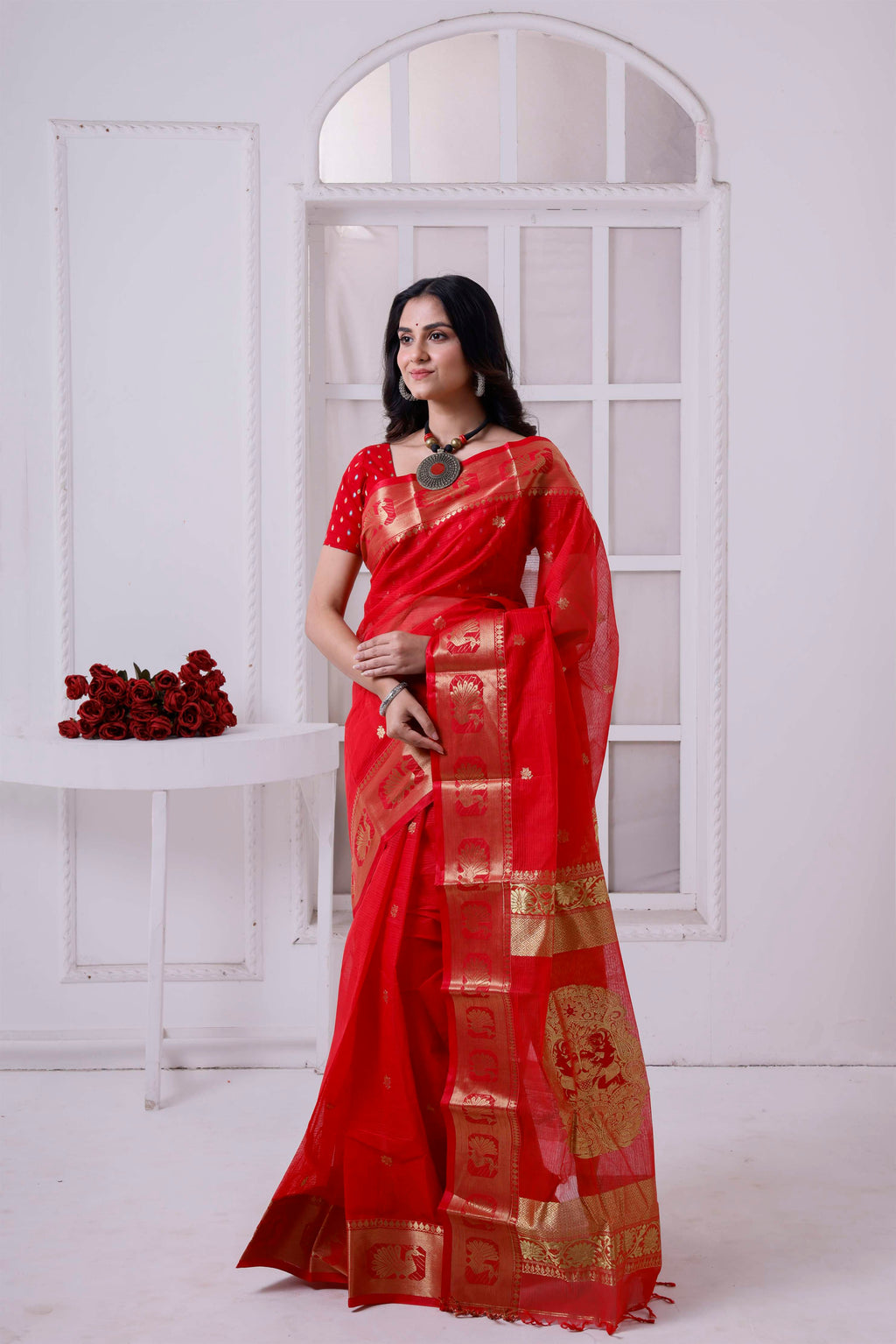 Exclusive Designer Tant Banarasi