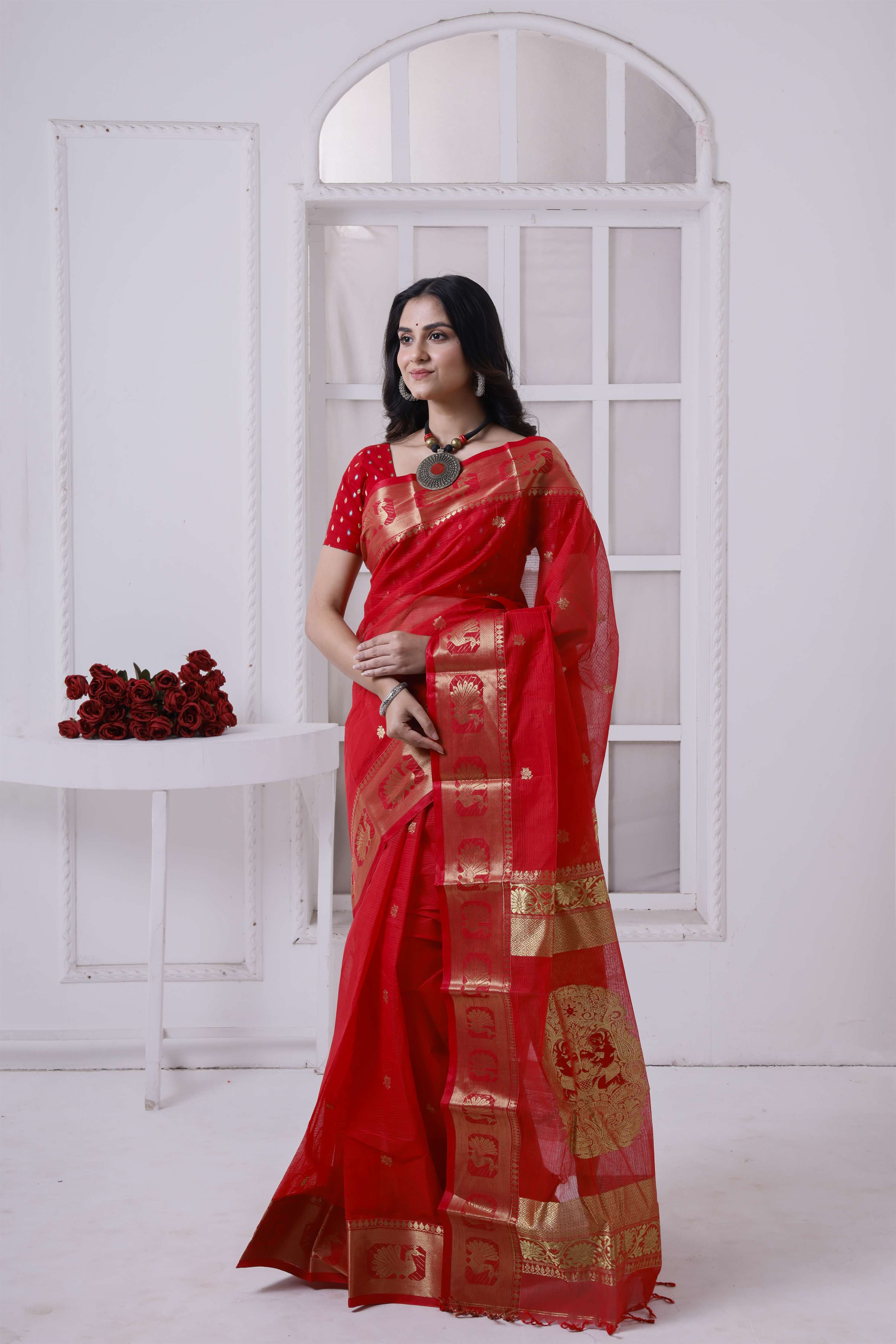 Exclusive Designer Tant Banarasi