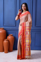 Exclusive Khadi Cotton Inside All Over Katha Work