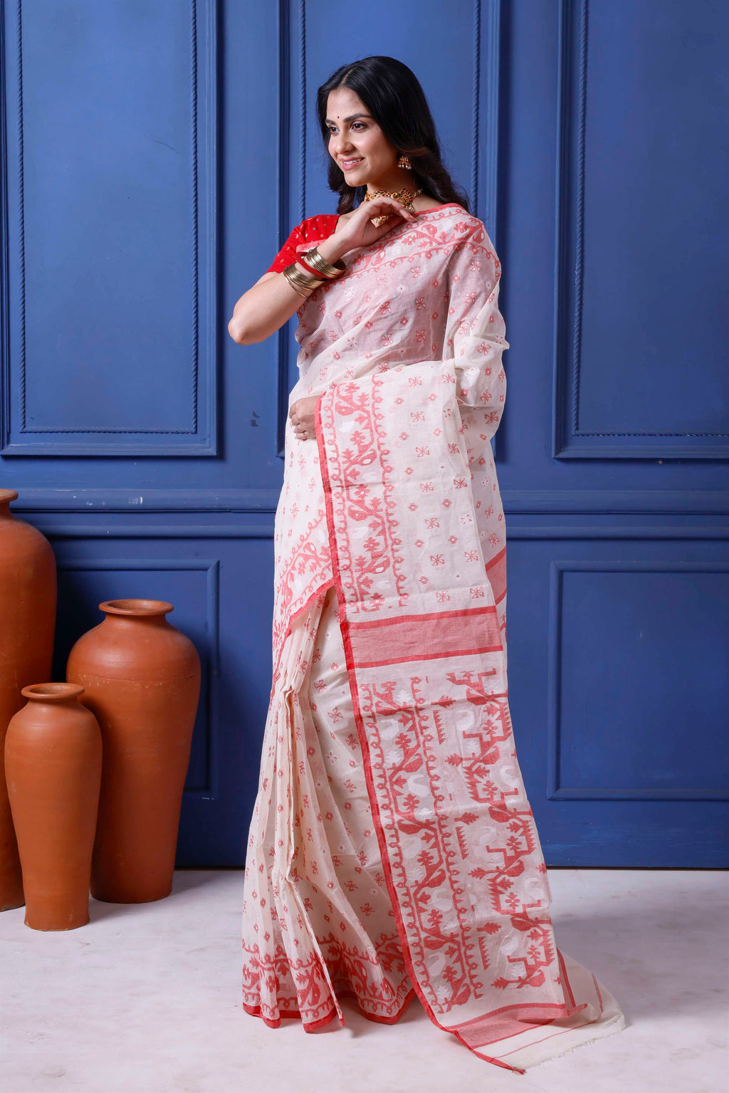 Traditional Cotton Jamdani