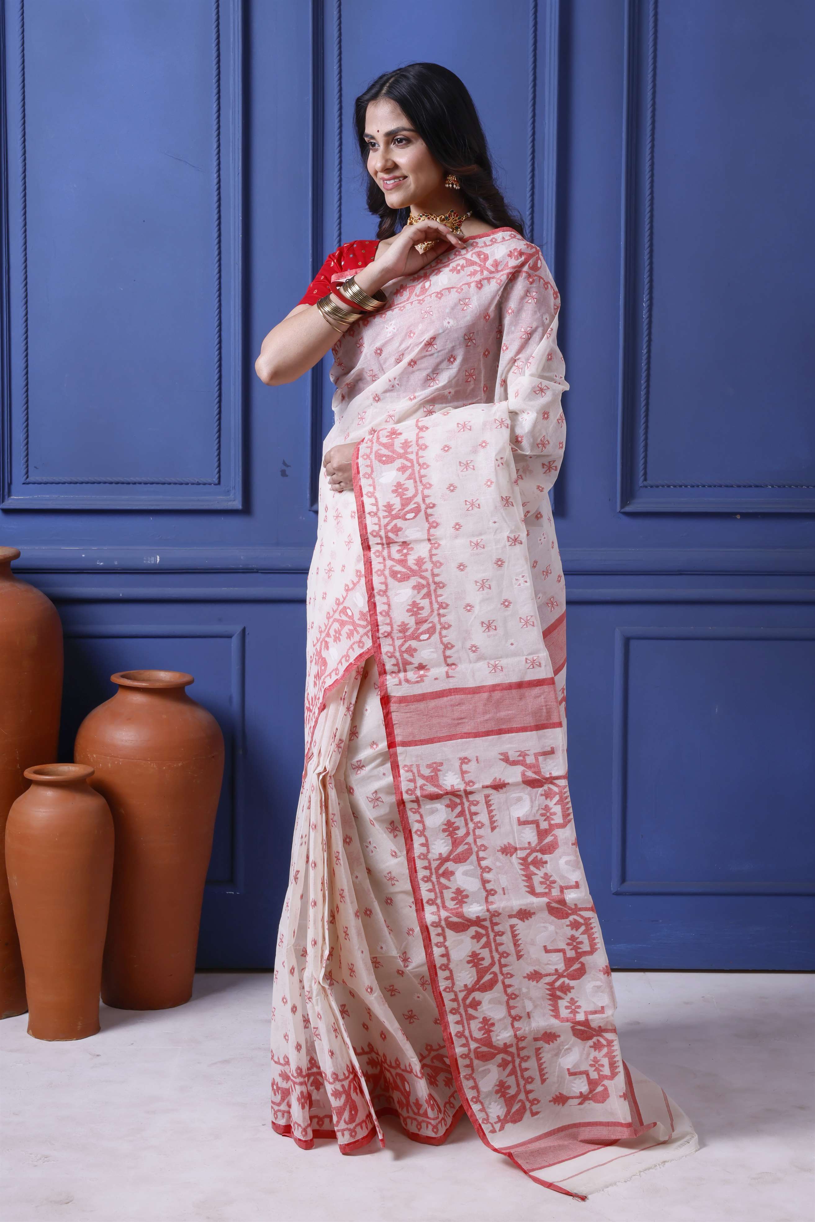 Traditional Cotton Jamdani