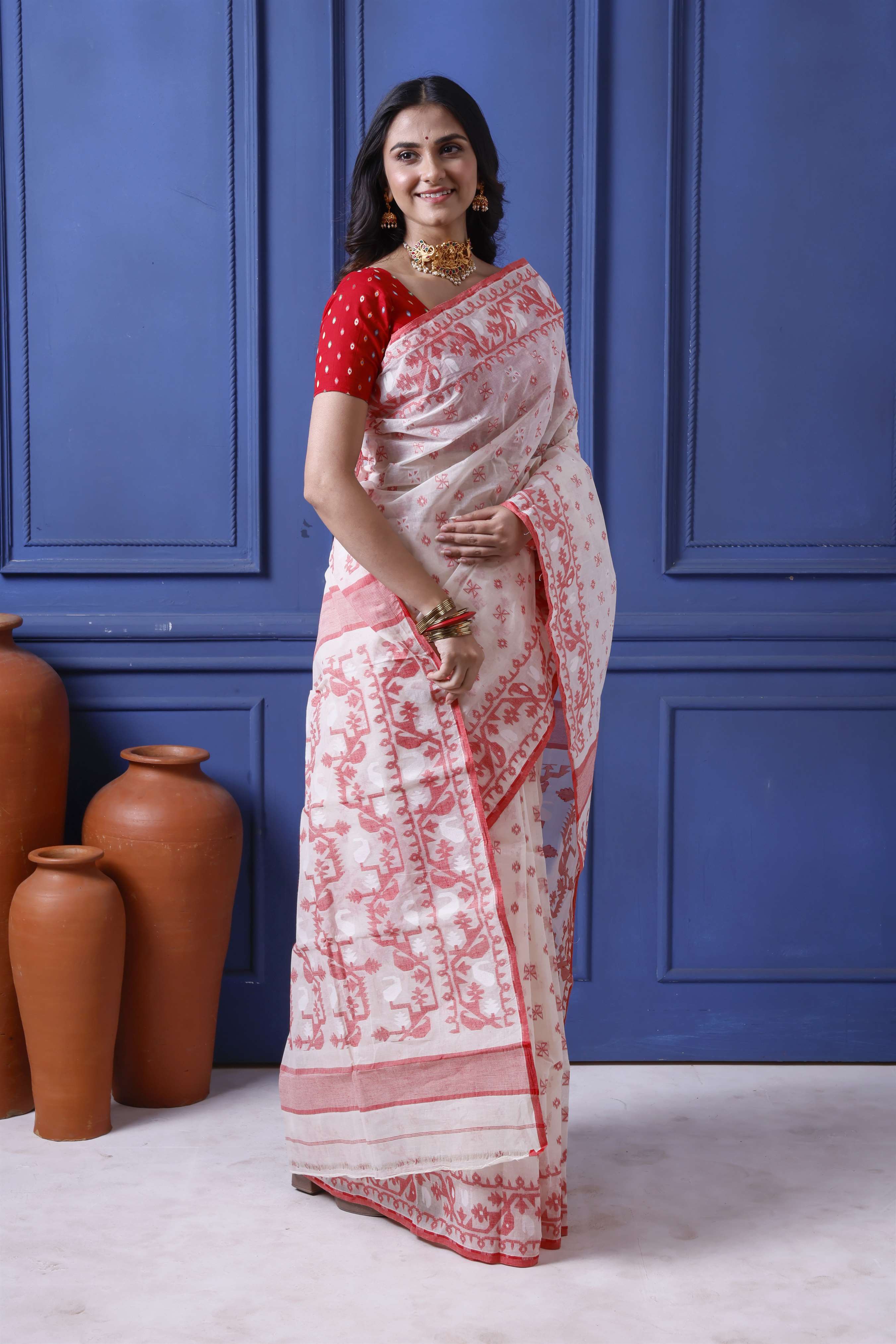 Traditional Cotton Jamdani