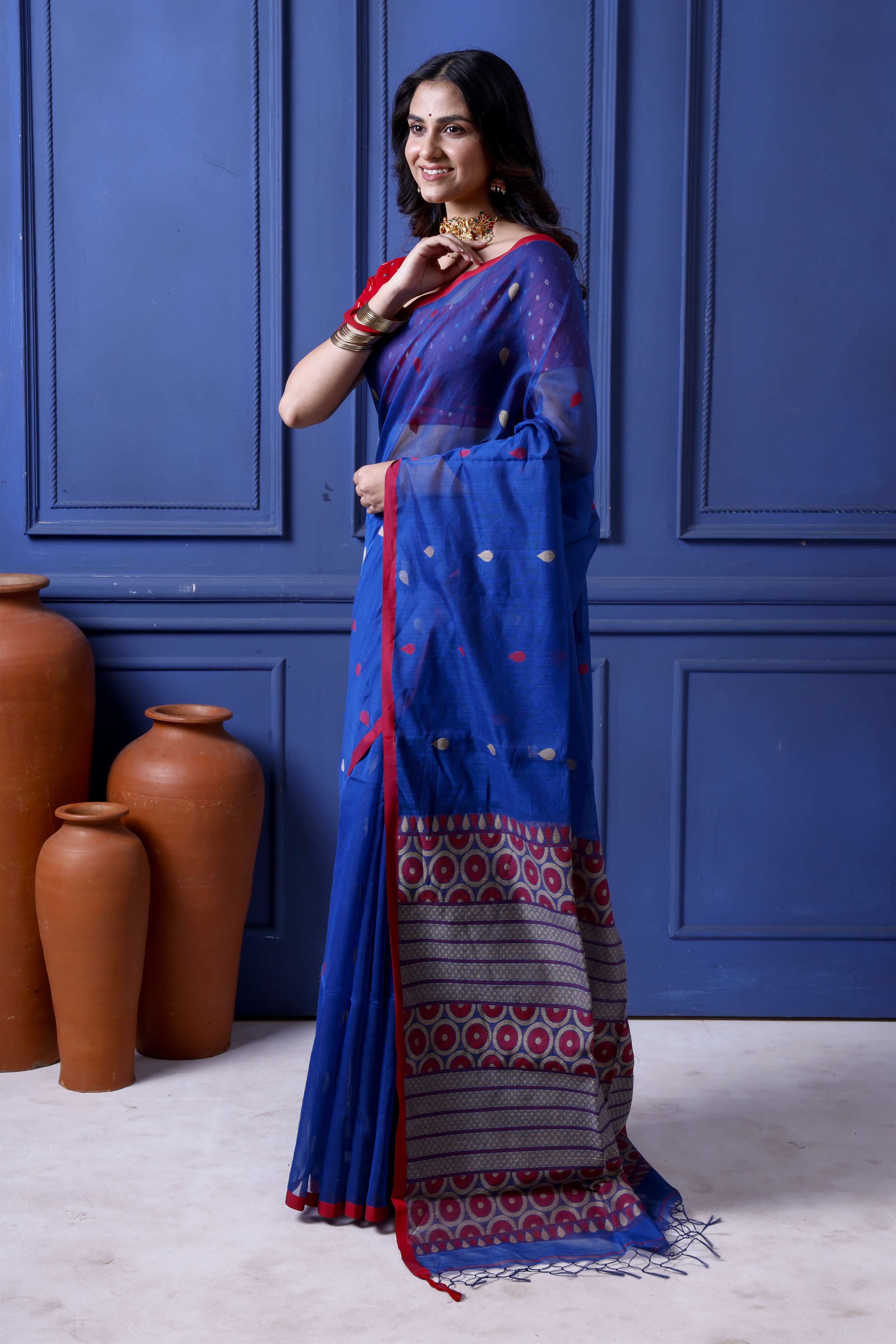 Designer Resham silk Secondary image
