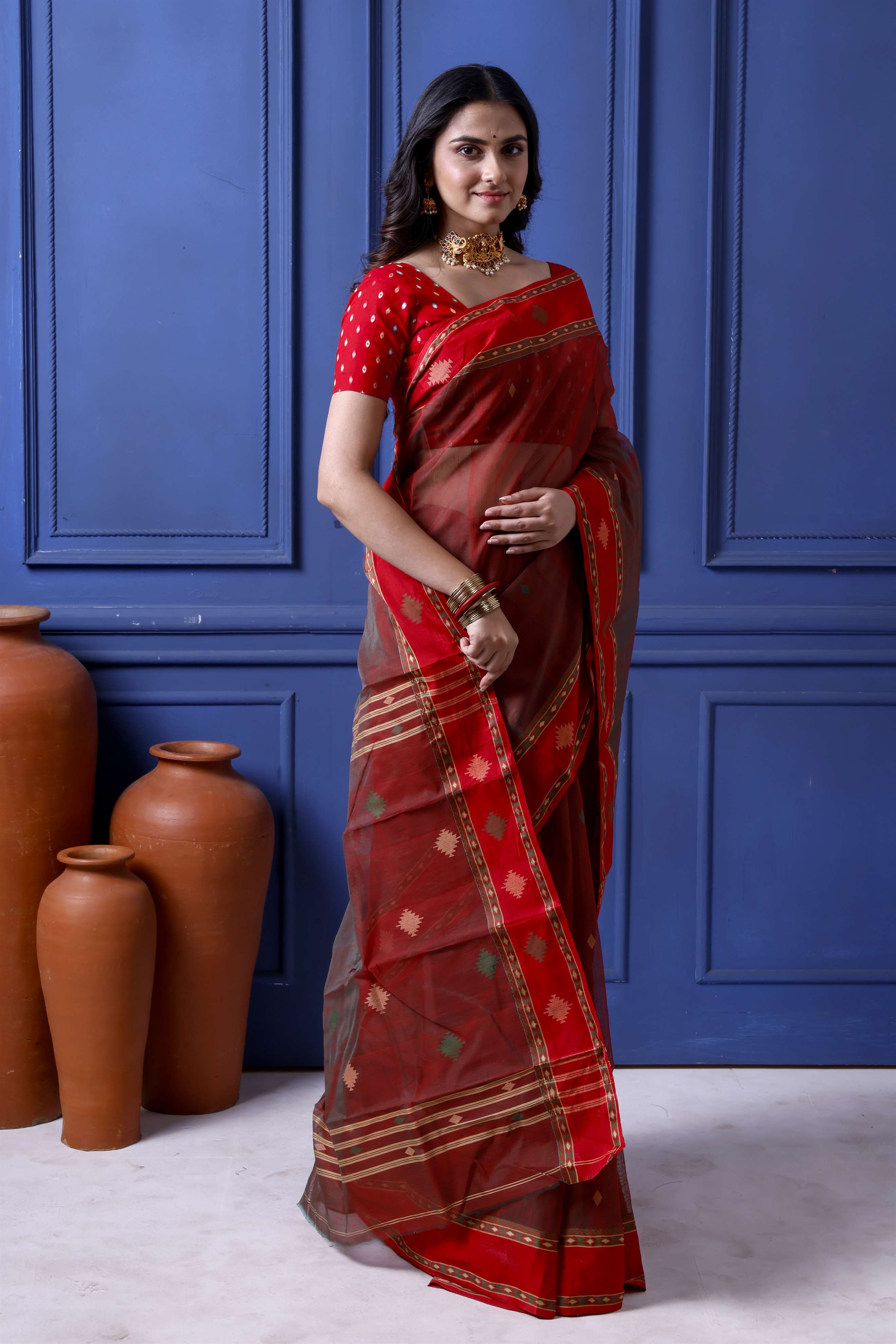 Designer Resham Jamdani