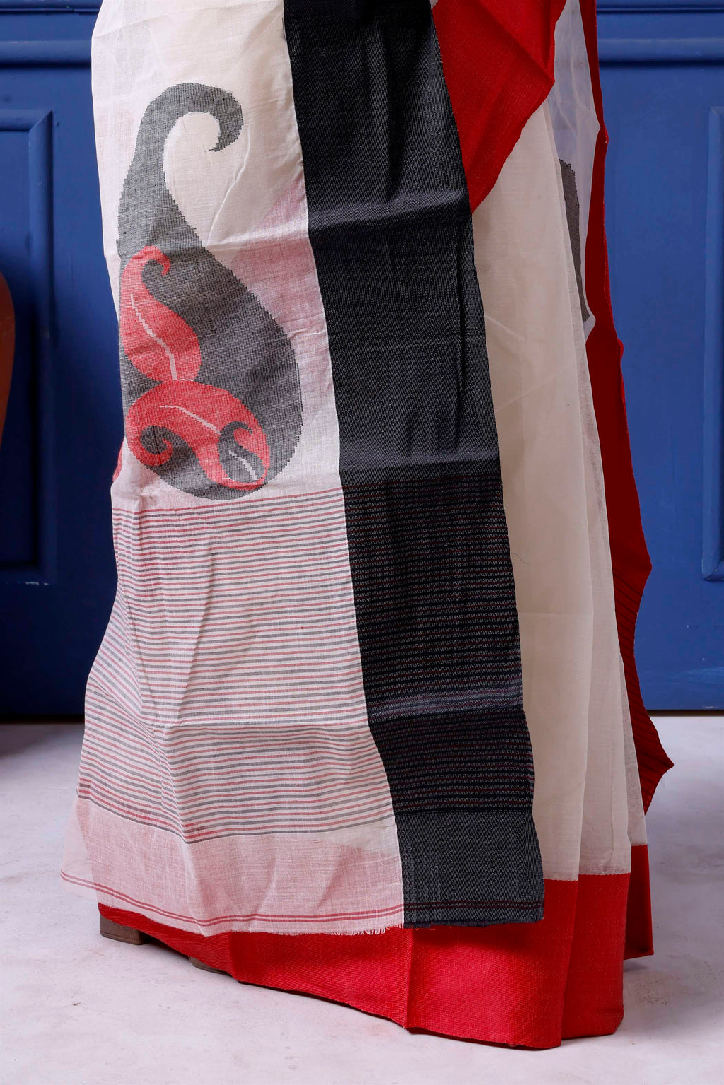 Exclusive Stylish Cotton Ganga Jamuna Border