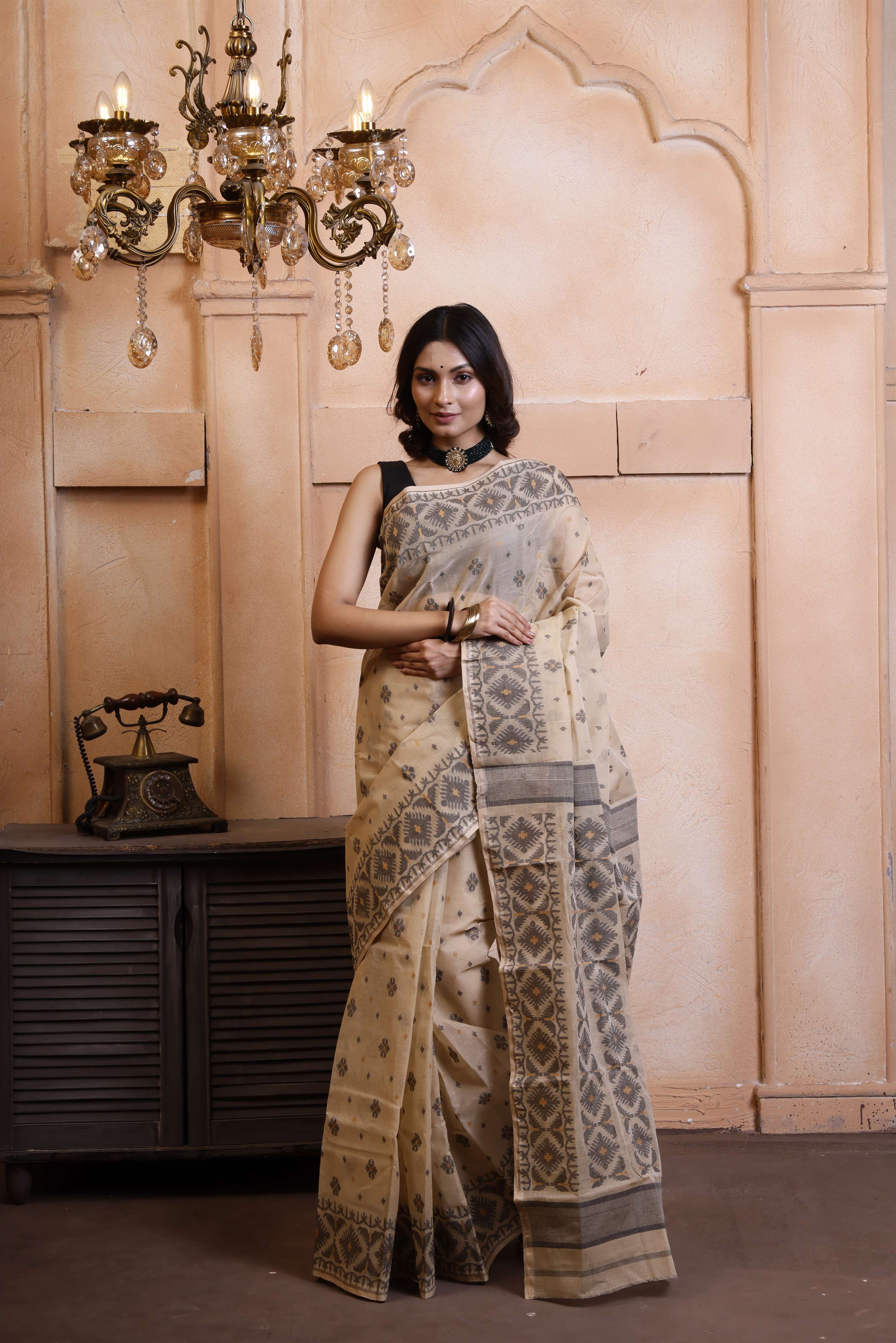 Traditional Cotton Jamdani